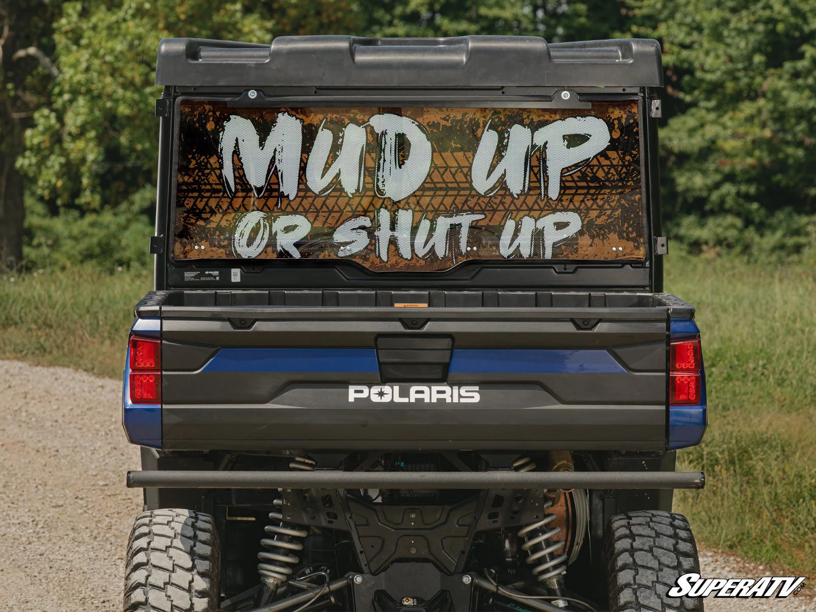 Super ATV POLARIS RANGER XP 570 SCRATCH-RESISTANT REAR WINDSHIELD - Image 29