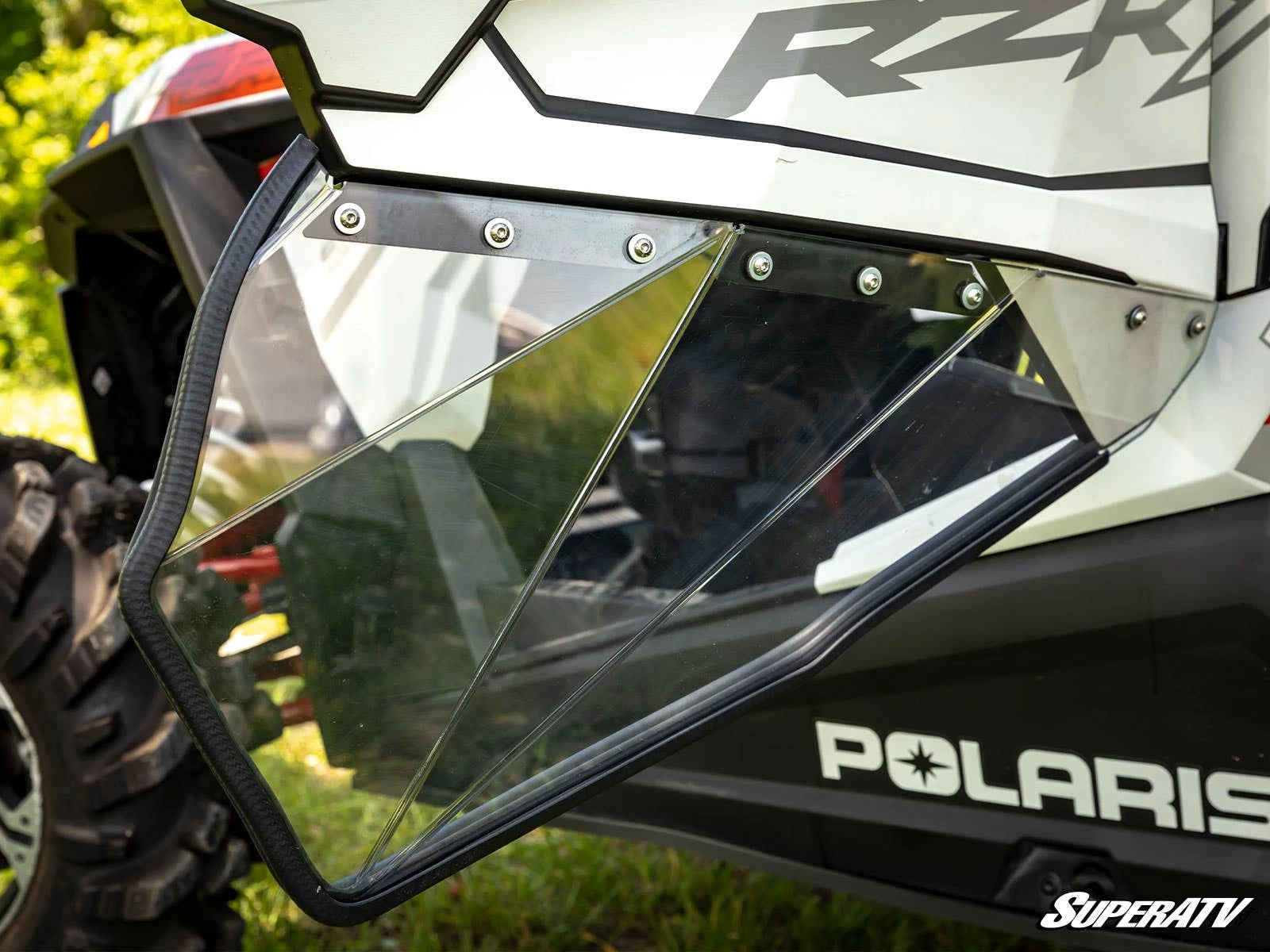 Super ATV POLARIS RZR S4 900 CLEAR LOWER DOORS - Image 15