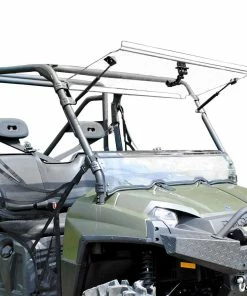 Super ATV POLARIS RANGER 800 SCRATCH RESISTANT FLIP WINDSHIELD
