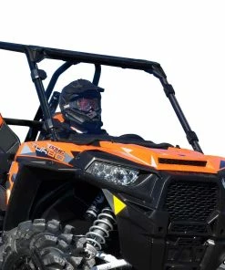 Super ATV POLARIS RZR 900 SCRATCH-RESISTANT FULL WINDSHIELD