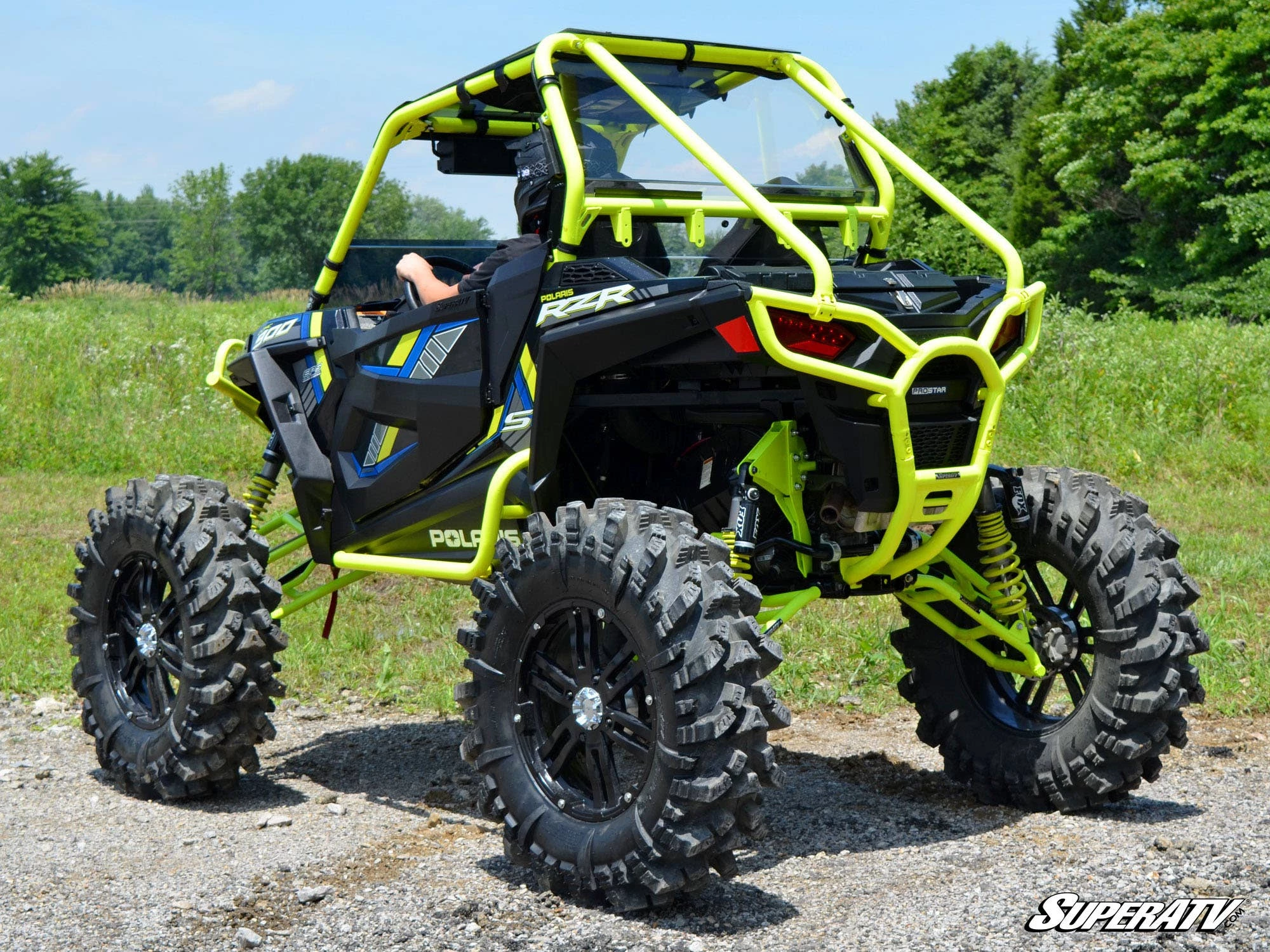 Super ATV POLARIS RZR 900 REAR WINDSHIELD - Image 4
