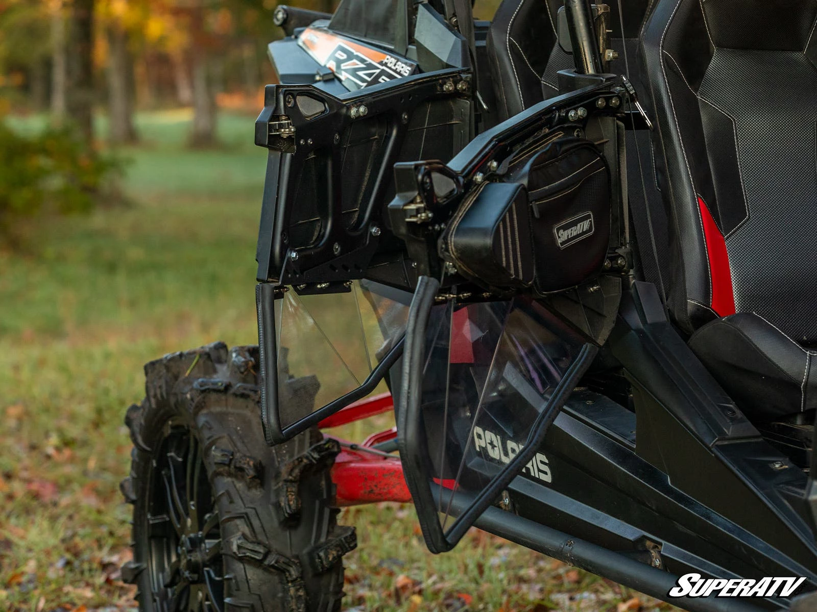Super ATV POLARIS RZR S4 900 CLEAR LOWER DOORS - Image 38