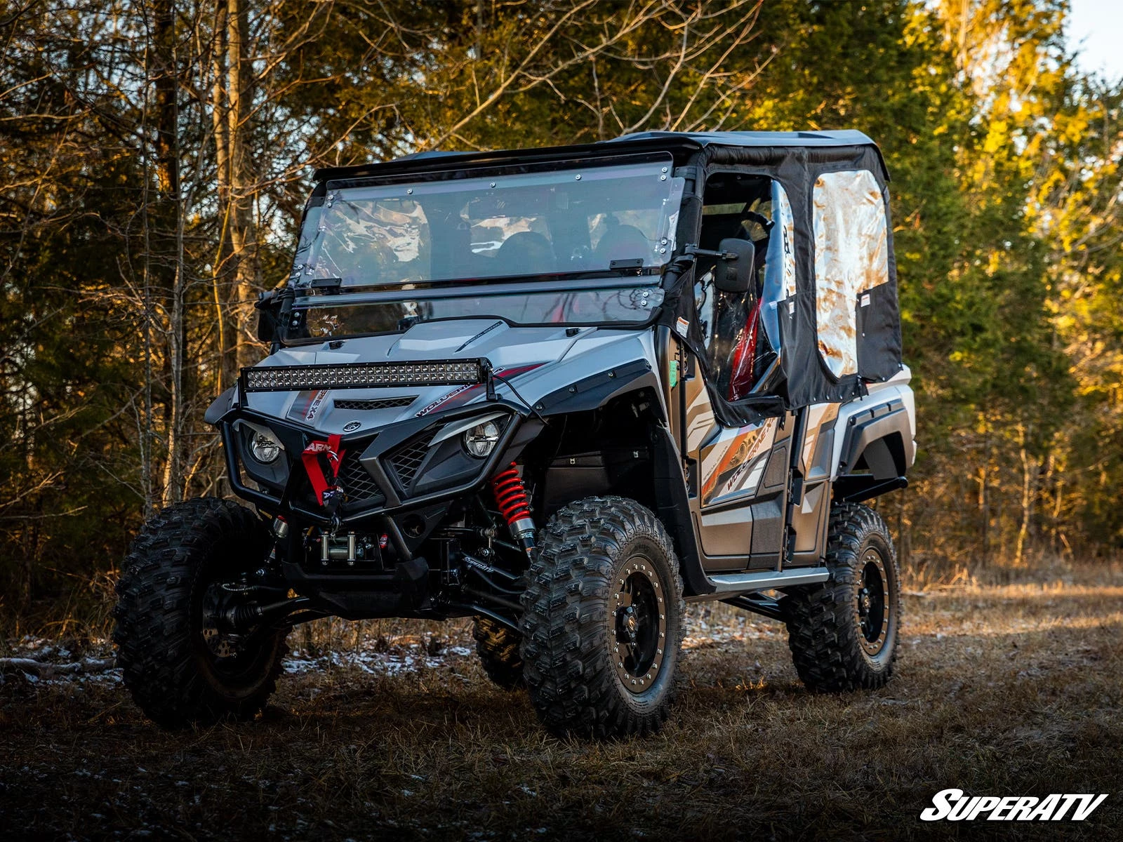 Super ATV YAMAHA WOLVERINE X4 HIGH CLEARANCE 1.5" FORWARD OFFSET A-ARMS - Image 3