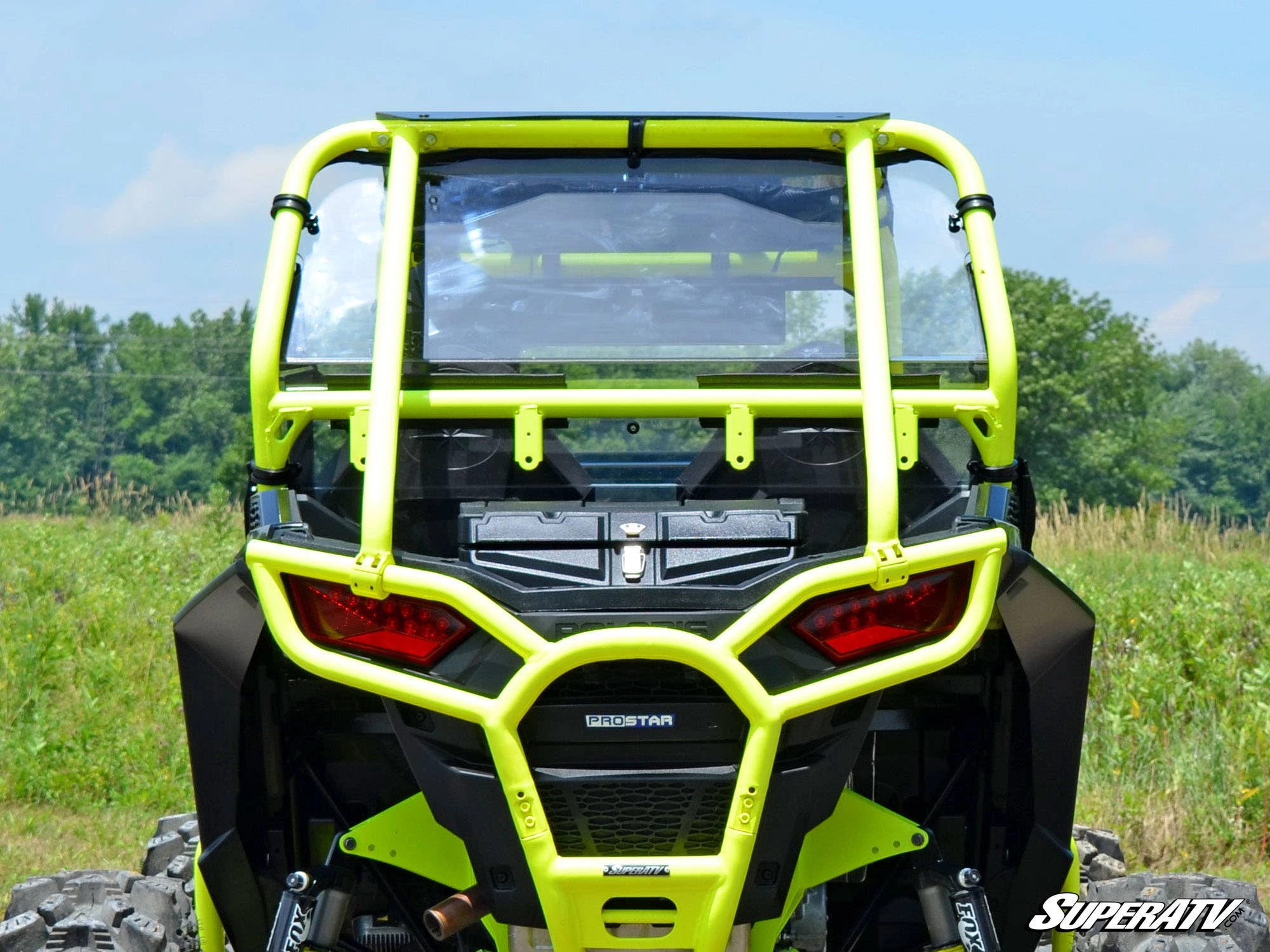Super ATV POLARIS RZR 900 REAR WINDSHIELD - Image 6