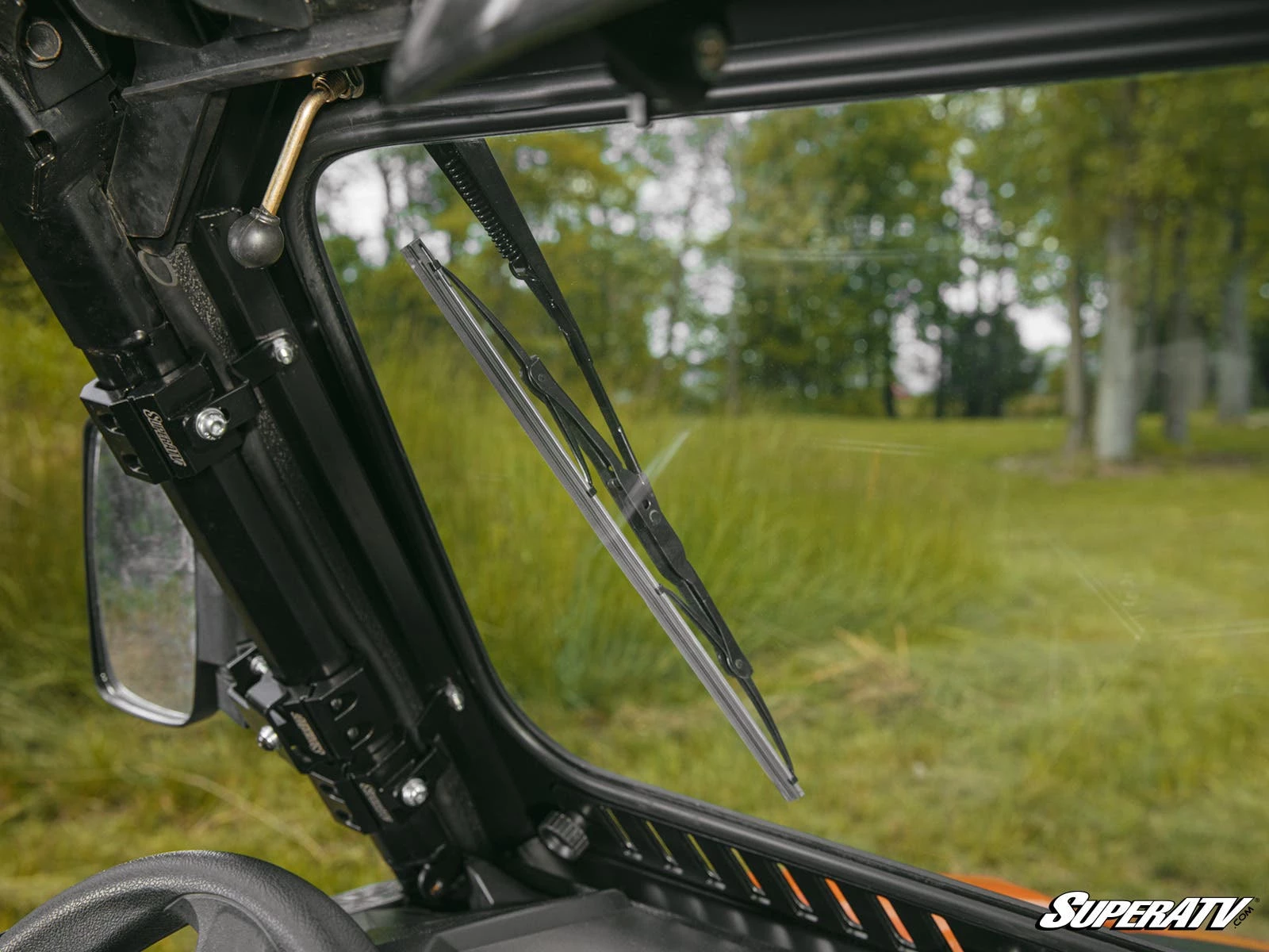 Super ATV POLARIS GENERAL GLASS WINDSHIELD - Image 5