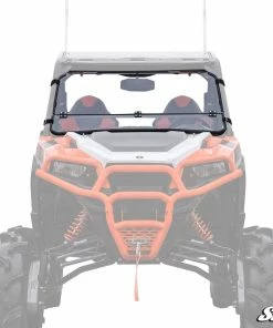 Super ATV POLARIS GENERAL XP 1000 SCRATCH RESISTANT FLIP DOWN WINDSHIELD