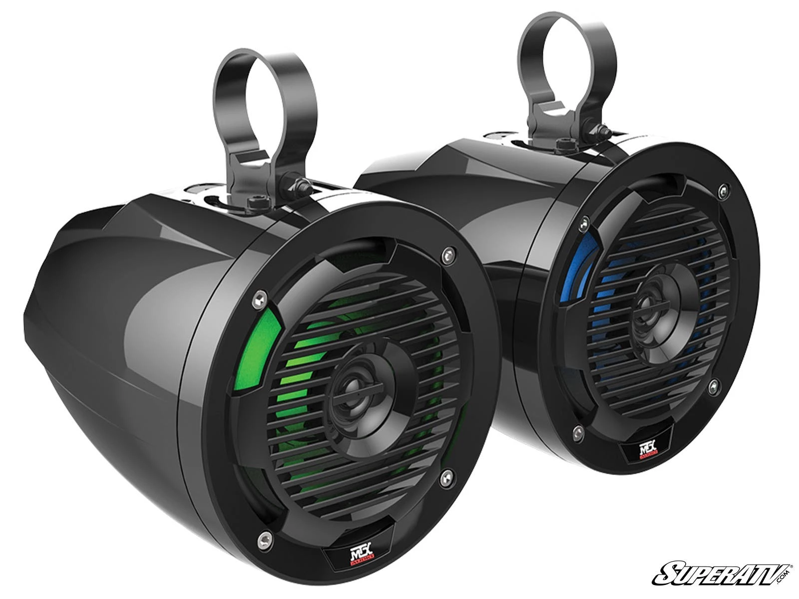 Super ATV MTX MUD65PL UTV SPEAKERS WITH LED LIGHTS