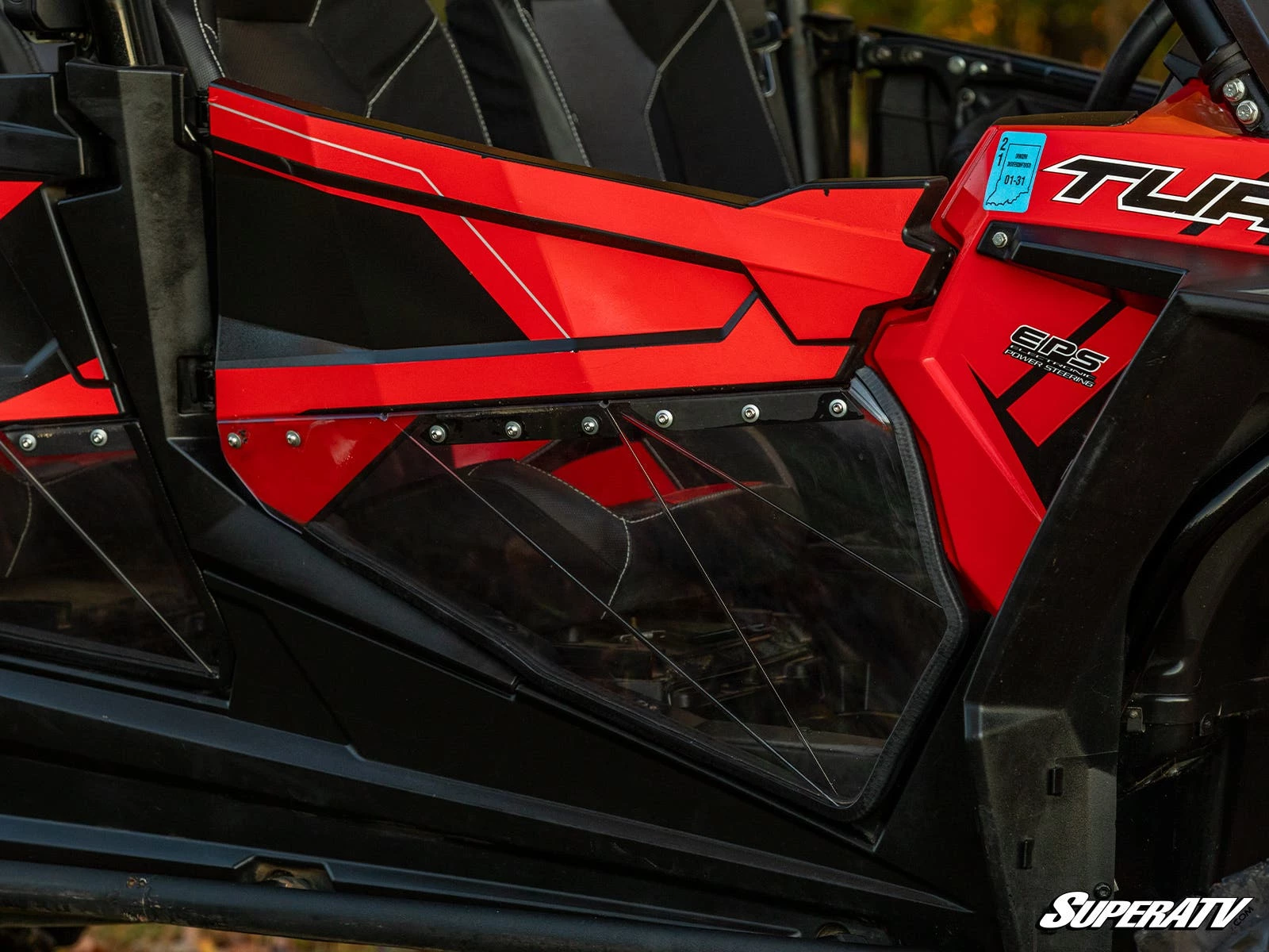 Super ATV POLARIS RZR S4 900 CLEAR LOWER DOORS - Image 37