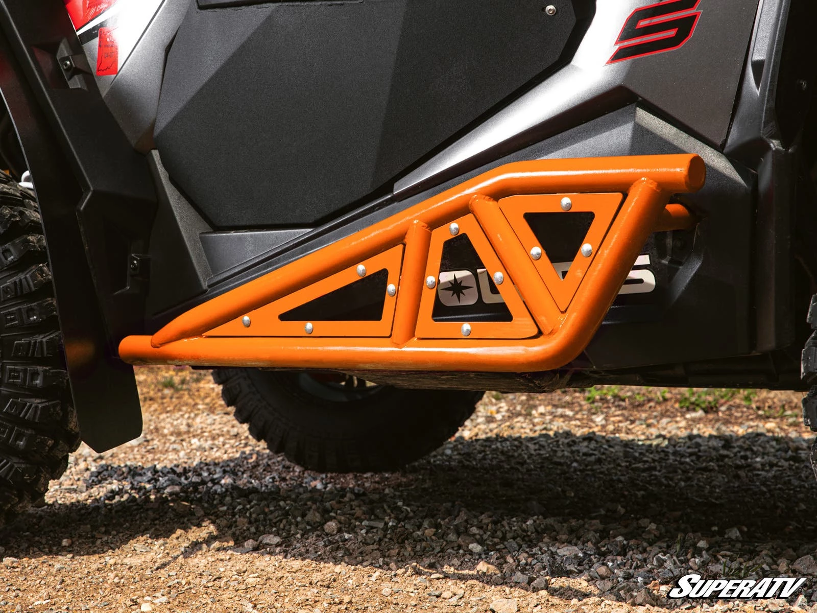 Super ATV POLARIS RZR TRAIL S 900 HEAVY-DUTY TUBE ROCK SLIDERS - Image 16