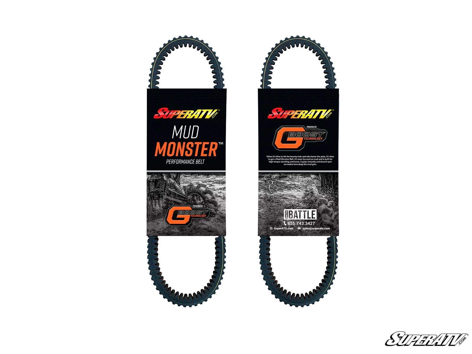 Super ATV POLARIS GENERAL XP 1000 HEAVY-DUTY CVT DRIVE BELT - Image 2
