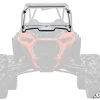 Super ATV POLARIS RZR XP TURBO S SCRATCH RESISTANT FLIP DOWN WINDSHIELD