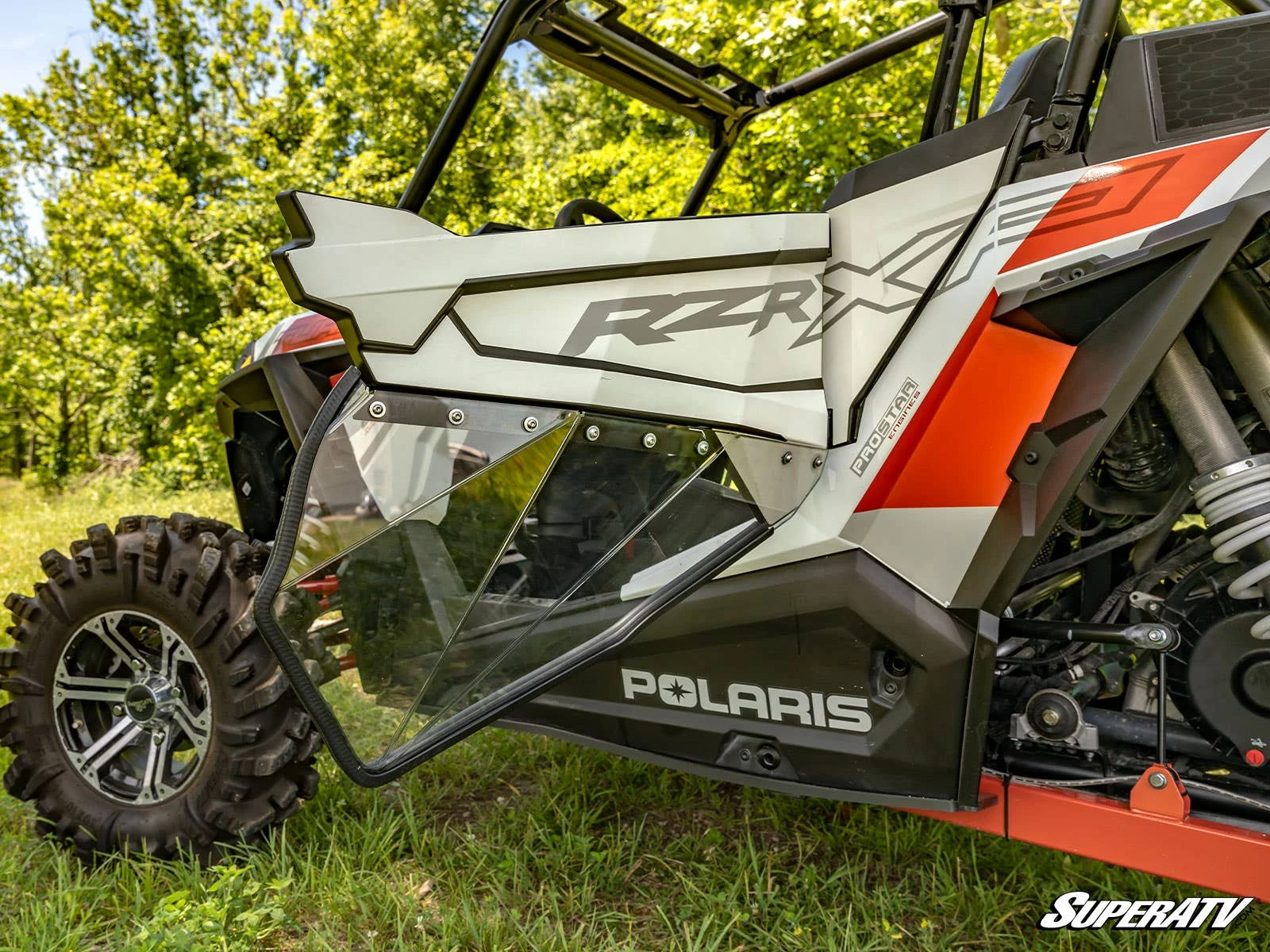 Super ATV POLARIS RZR S4 900 CLEAR LOWER DOORS - Image 21