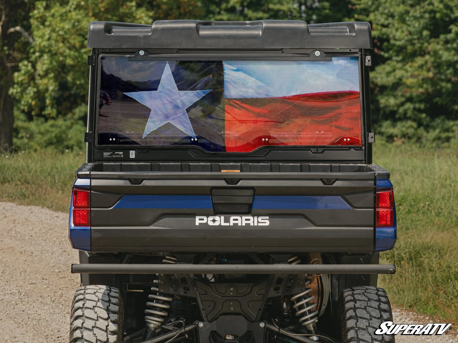 Super ATV POLARIS RANGER XP 570 SCRATCH-RESISTANT REAR WINDSHIELD - Image 9