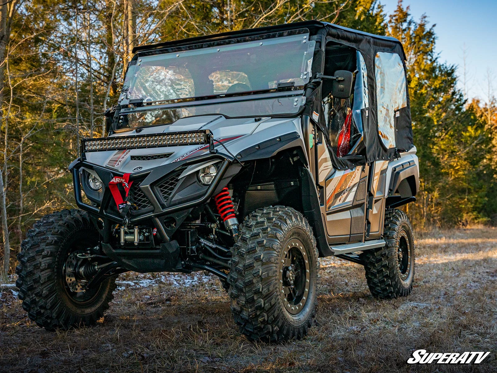 Super ATV YAMAHA WOLVERINE X4 HIGH CLEARANCE 1.5" FORWARD OFFSET A-ARMS - Image 8