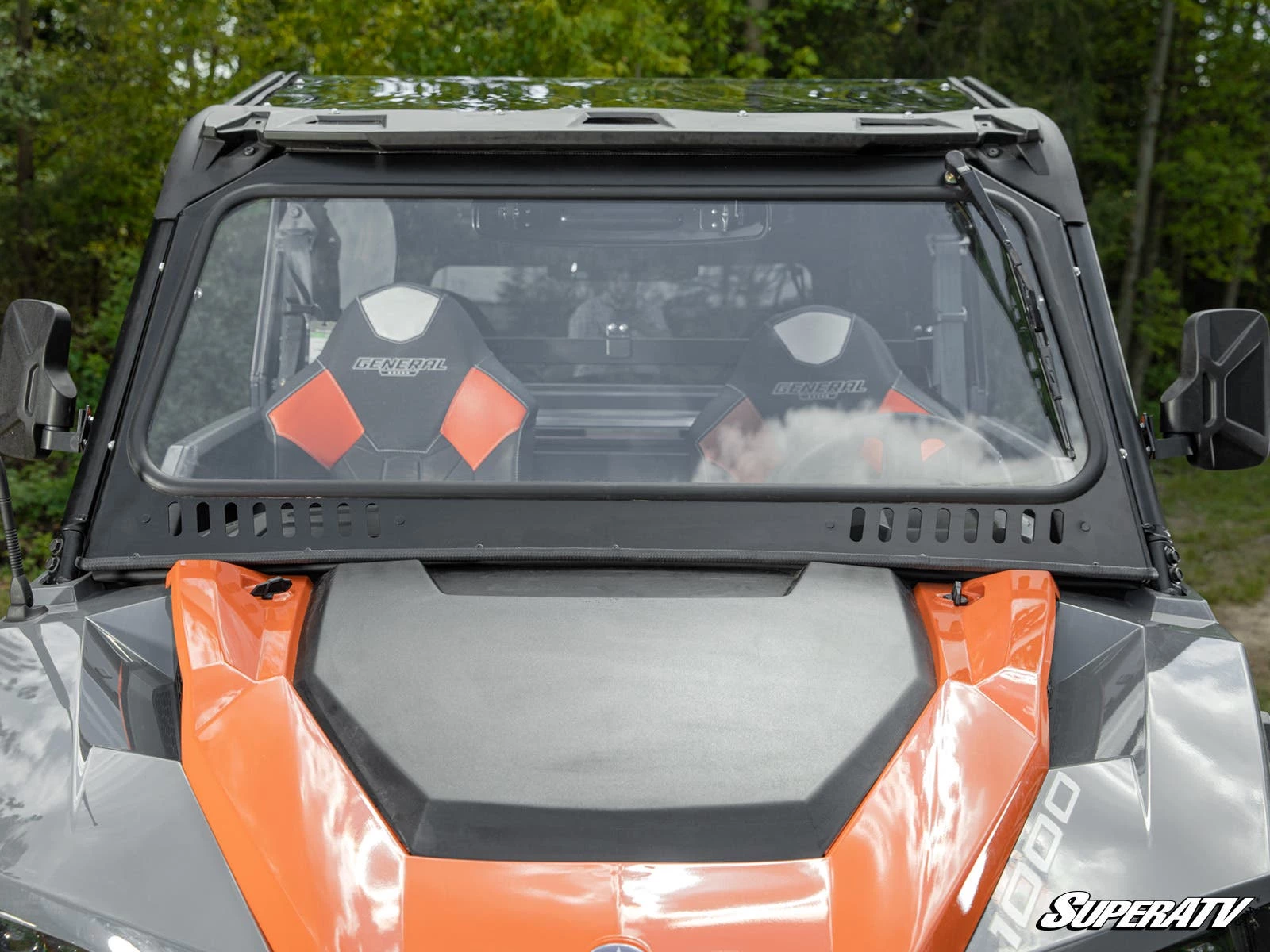 Super ATV POLARIS GENERAL GLASS WINDSHIELD - Image 6