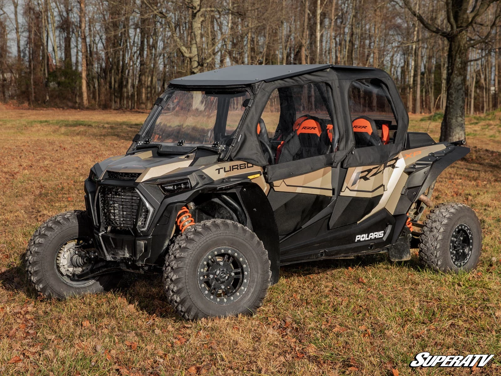 Super ATV POLARIS RZR S4 1000 PRIMAL SOFT CAB ENCLOSURE UPPER DOORS - Image 2