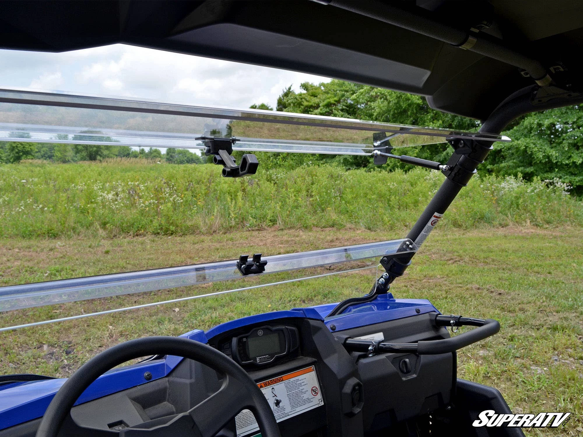 Super ATV YAMAHA WOLVERINE SCRATCH RESISTANT FLIP WINDSHIELD 5 Super ATV YAMAHA WOLVERINE SCRATCH RESISTANT FLIP WINDSHIELD - Image 5