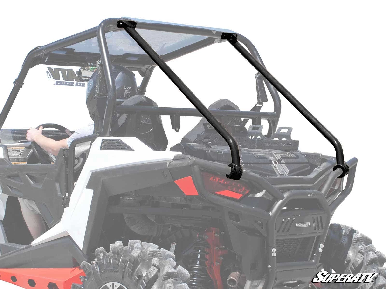 Super ATV POLARIS RZR 900 REAR CAGE SUPPORT