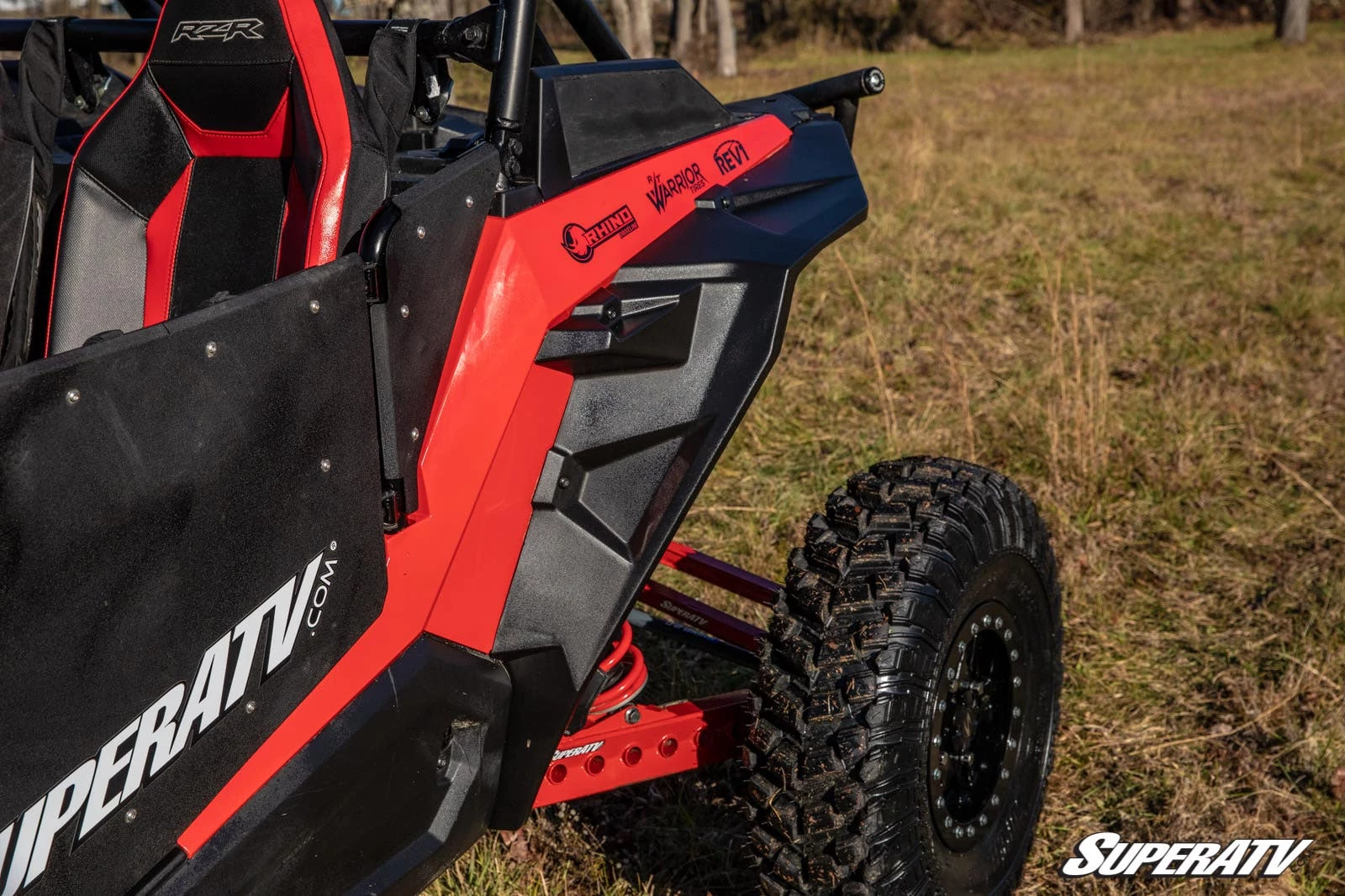 Super ATV POLARIS RZR XP TURBO FENDER FLARES - Image 5