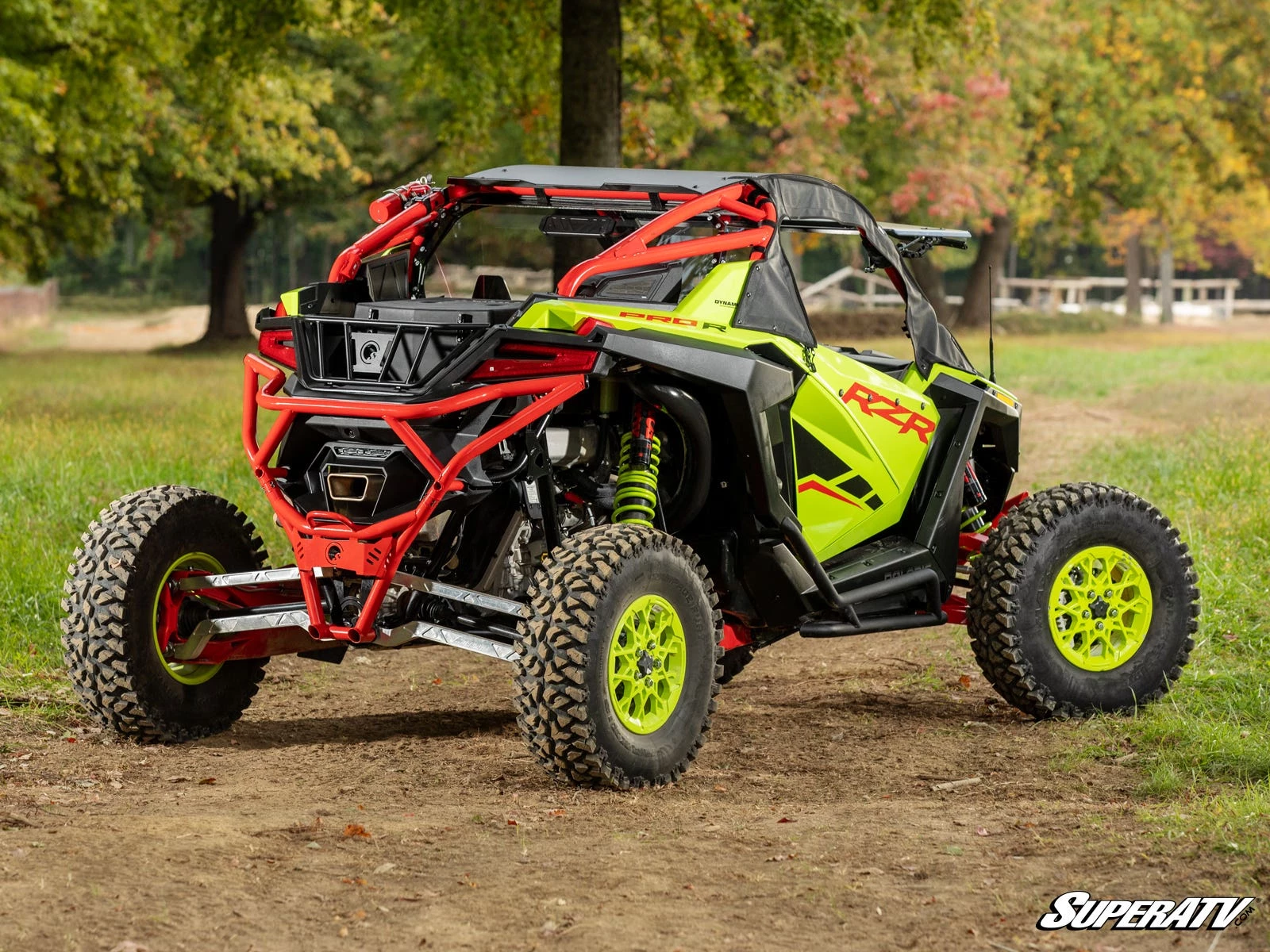 Super ATV POLARIS RZR PRO R REAR VENTED WINDSHIELD - Image 8