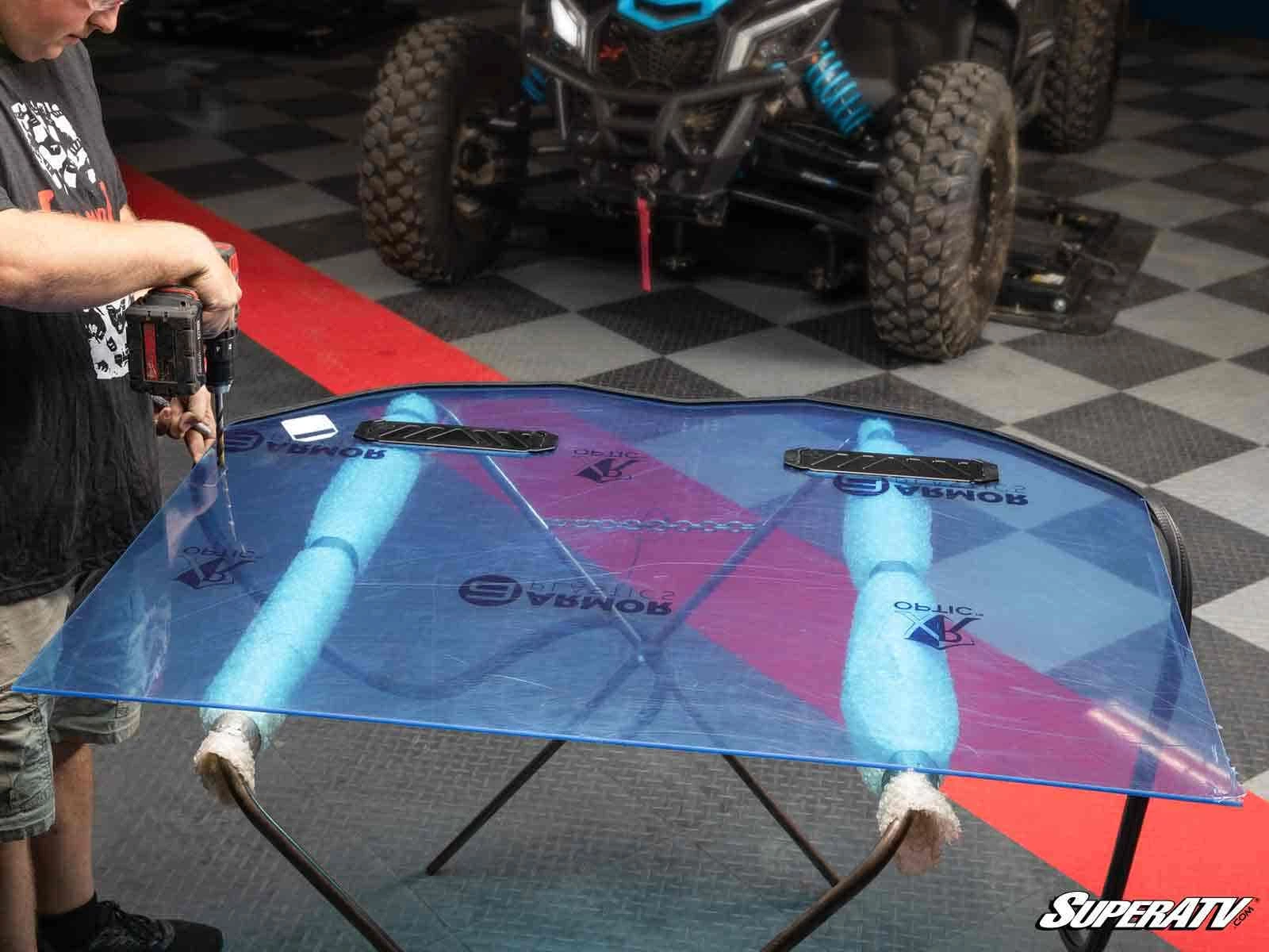 Super ATV POLARIS RZR TRAIL S CUSTOM CAGE WINDSHIELD KIT