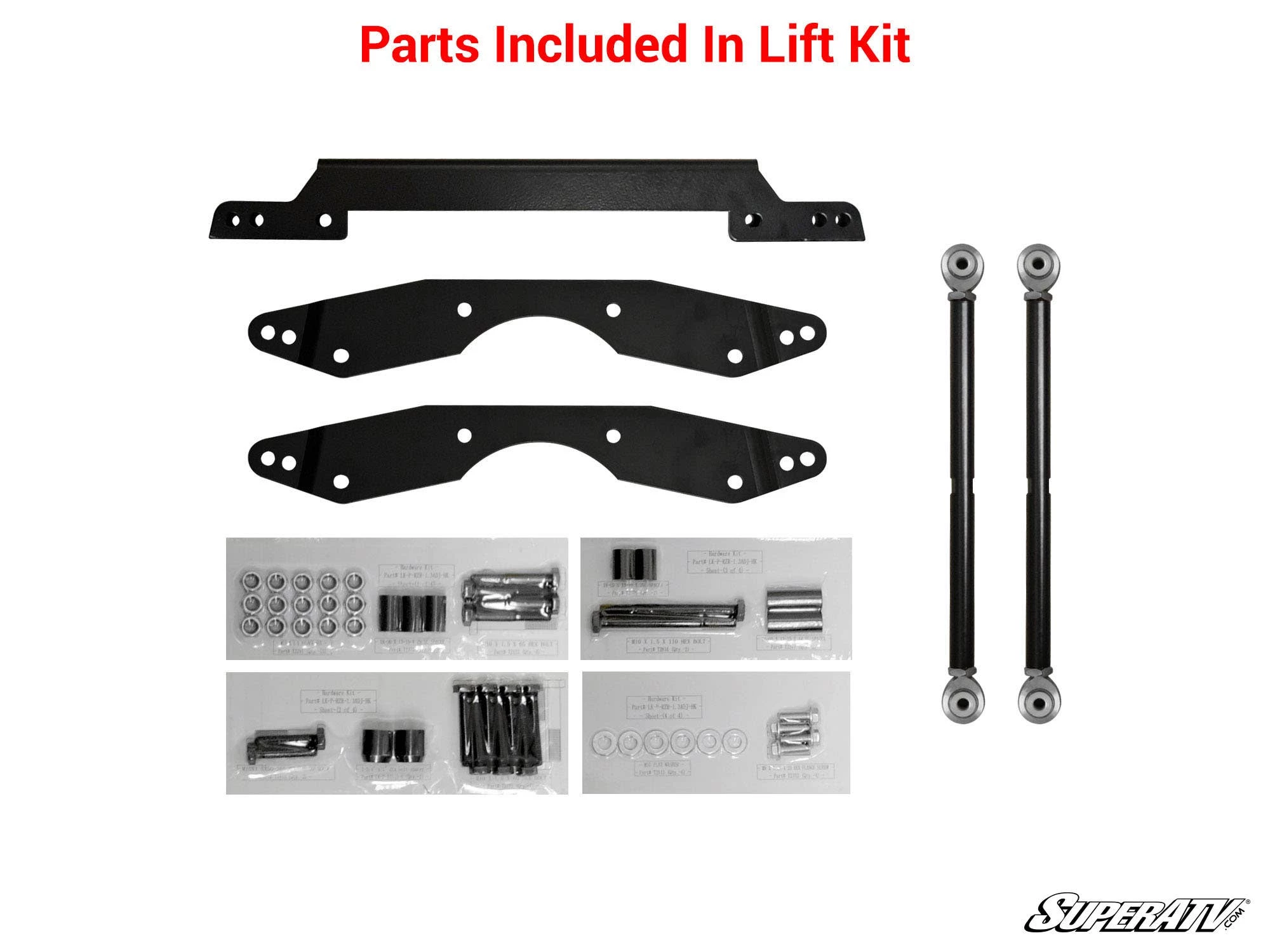 Super ATV POLARIS RZR 800 1.5-3" LIFT KIT