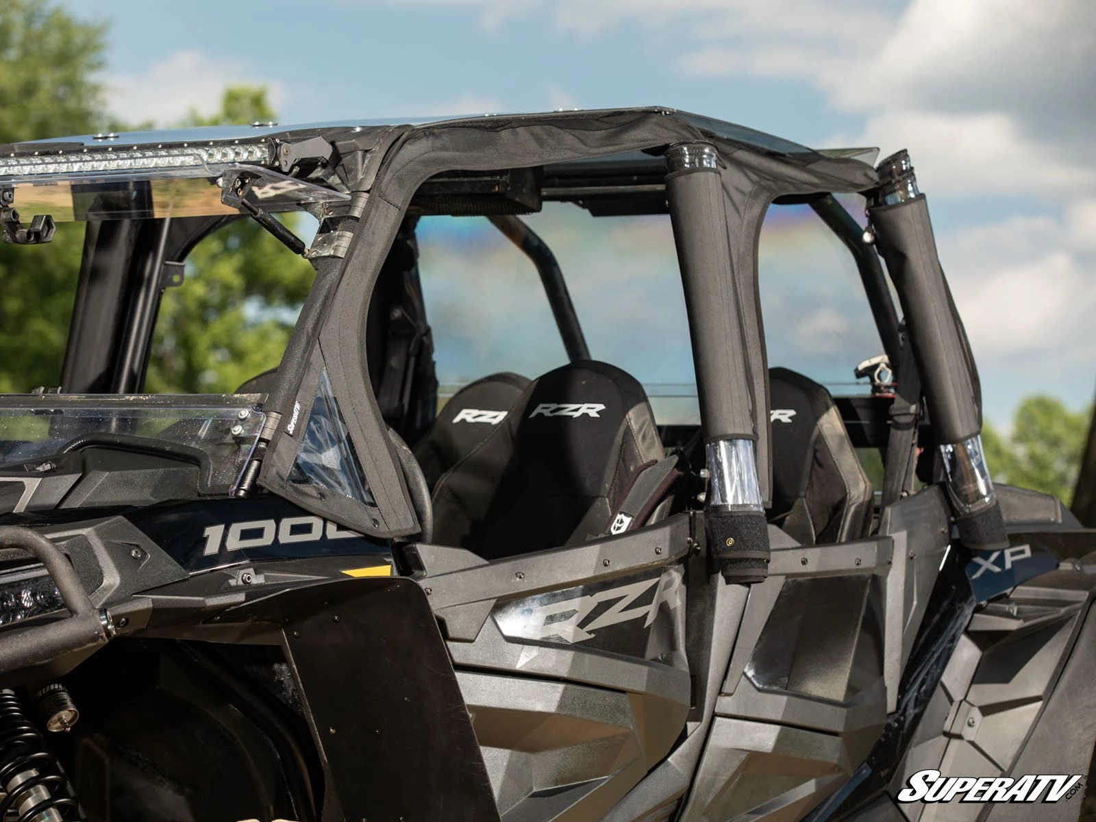 Super ATV POLARIS RZR S4 1000 PRIMAL SOFT CAB ENCLOSURE UPPER DOORS - Image 7