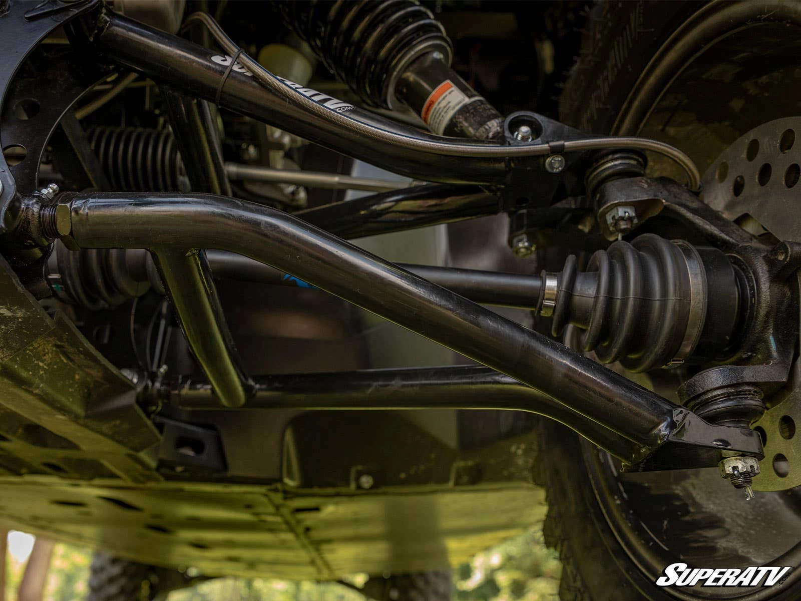 Super ATV YAMAHA VIKING HIGH CLEARANCE 1.5" FORWARD OFFSET A-ARMS - Image 4