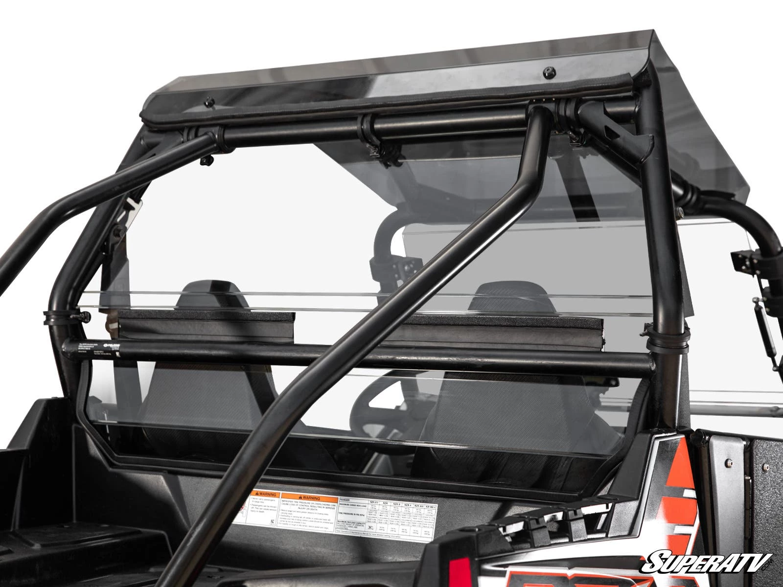 Super ATV POLARIS RZR 800 REAR WINDSHIELD