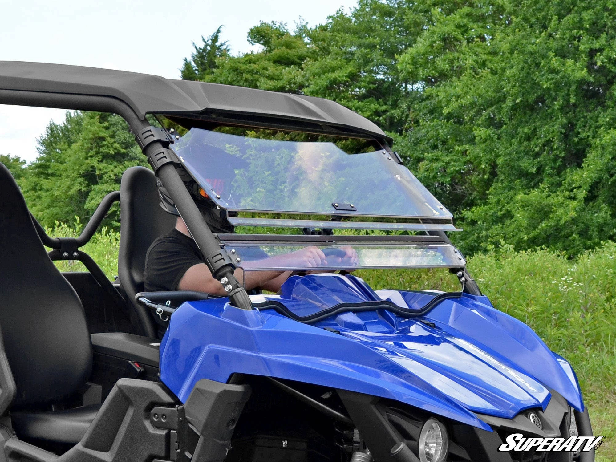 Super ATV YAMAHA WOLVERINE SCRATCH RESISTANT FLIP WINDSHIELD 3 Super ATV YAMAHA WOLVERINE SCRATCH RESISTANT FLIP WINDSHIELD - Image 3