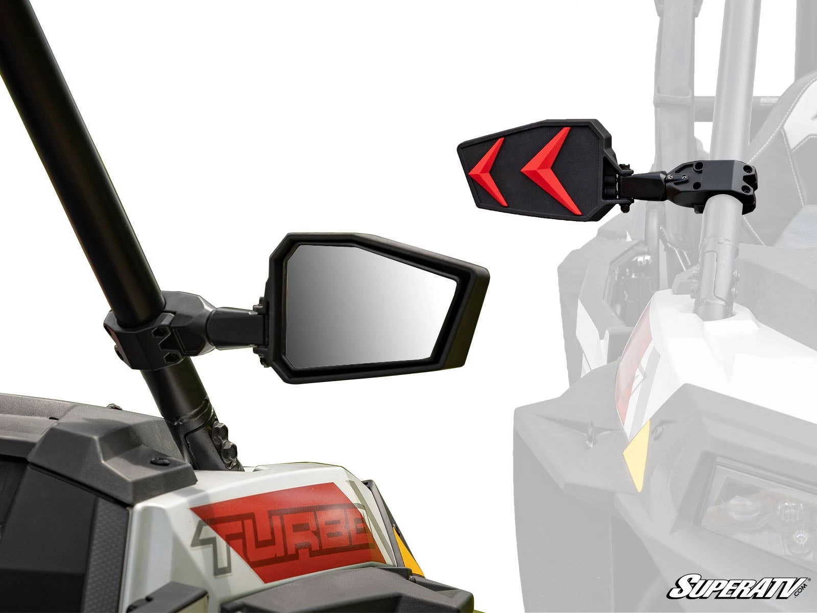 Super ATV POLARIS SEEKER SIDE VIEW MIRRORS