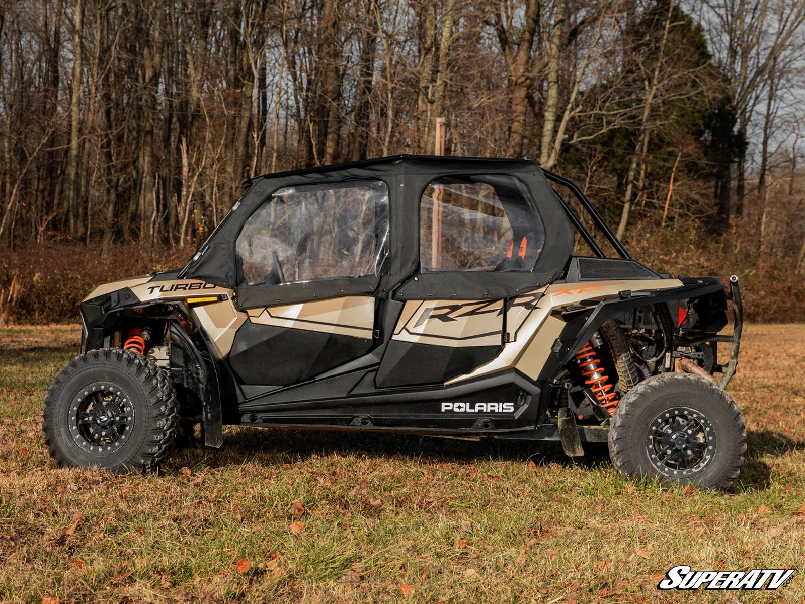 Super ATV POLARIS RZR S4 1000 PRIMAL SOFT CAB ENCLOSURE UPPER DOORS - Image 14