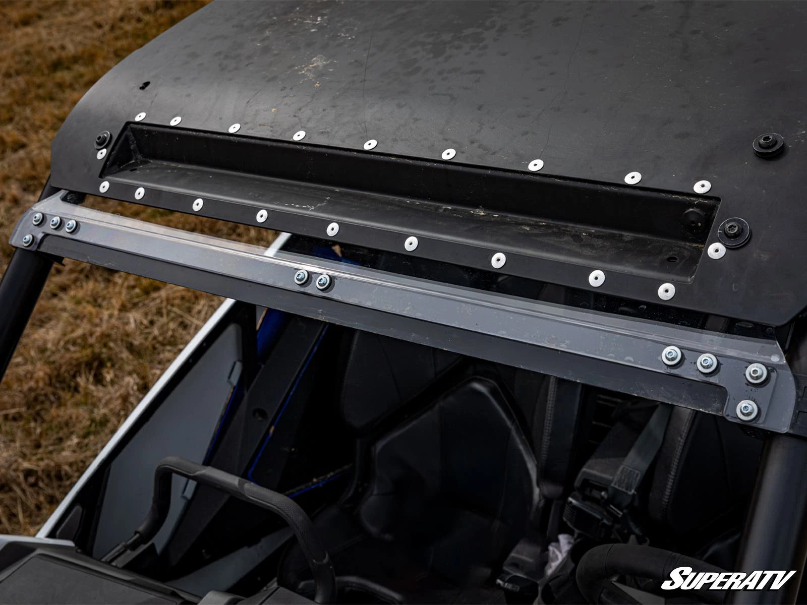 Super ATV POLARIS RZR PRO XP SCRATCH RESISTANT FLIP DOWN WINDSHIELD - Image 3