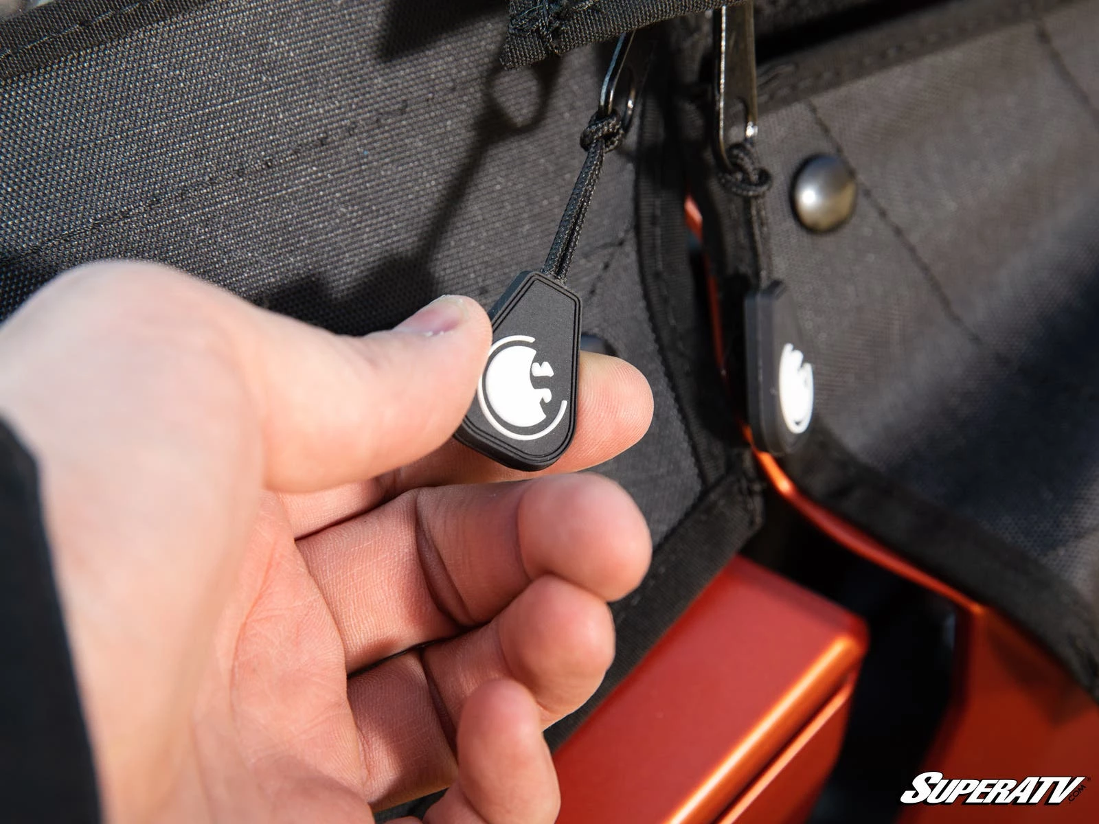 Super ATV POLARIS RZR TURBO R 4 PRIMAL SOFT CAB ENCLOSURE UPPER DOORS - Image 24