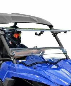 Super ATV YAMAHA WOLVERINE SCRATCH RESISTANT FLIP WINDSHIELD