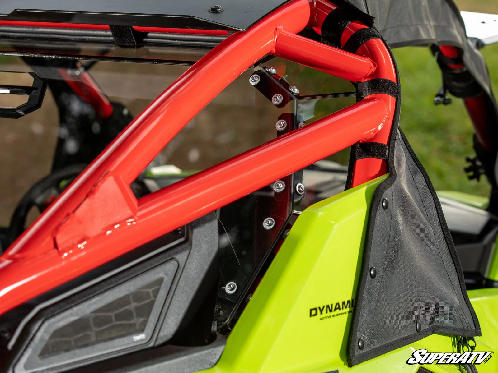 Super ATV POLARIS RZR PRO R REAR VENTED WINDSHIELD - Image 7