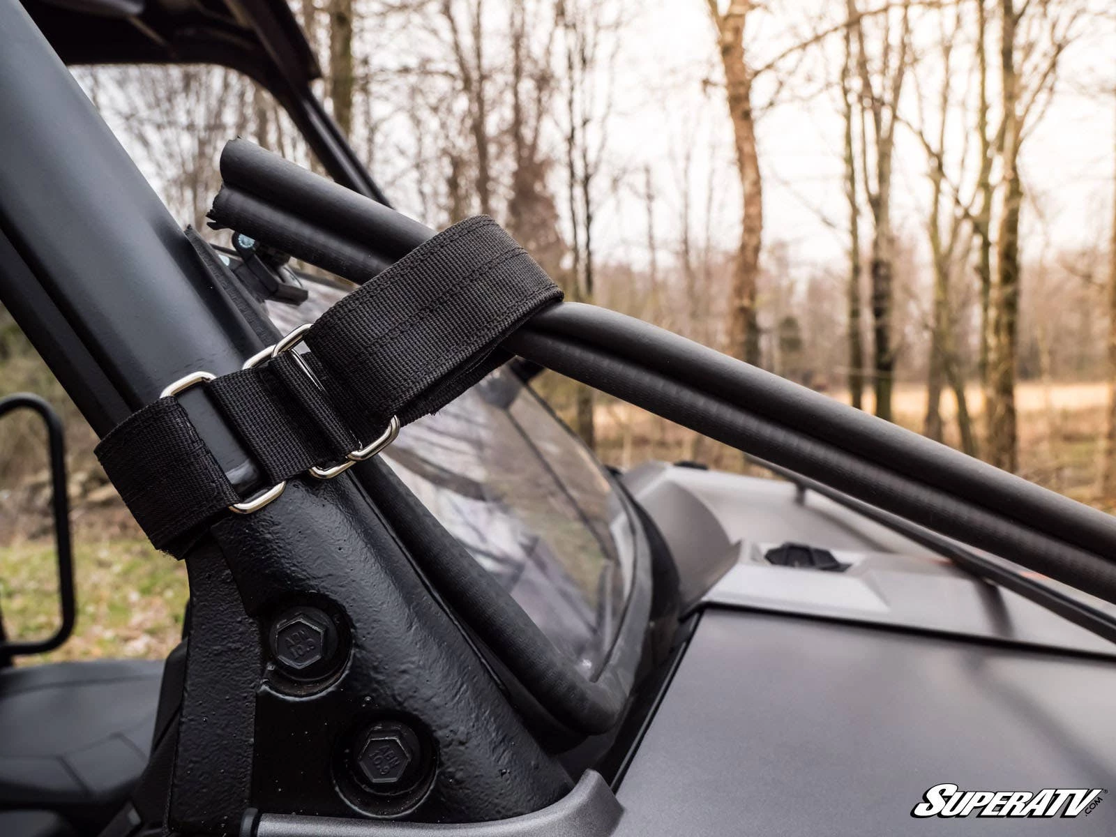 Super ATV POLARIS RANGER XP 900 SCRATCH RESISTANT FLIP DOWN WINDSHIELD 5 Super ATV POLARIS RANGER XP 900 SCRATCH RESISTANT FLIP DOWN WINDSHIELD - Image 5