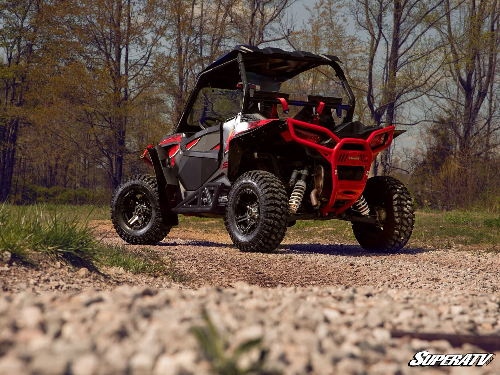 Super ATV POLARIS RZR TRAIL S 900 HEAVY-DUTY TUBE ROCK SLIDERS - Image 4