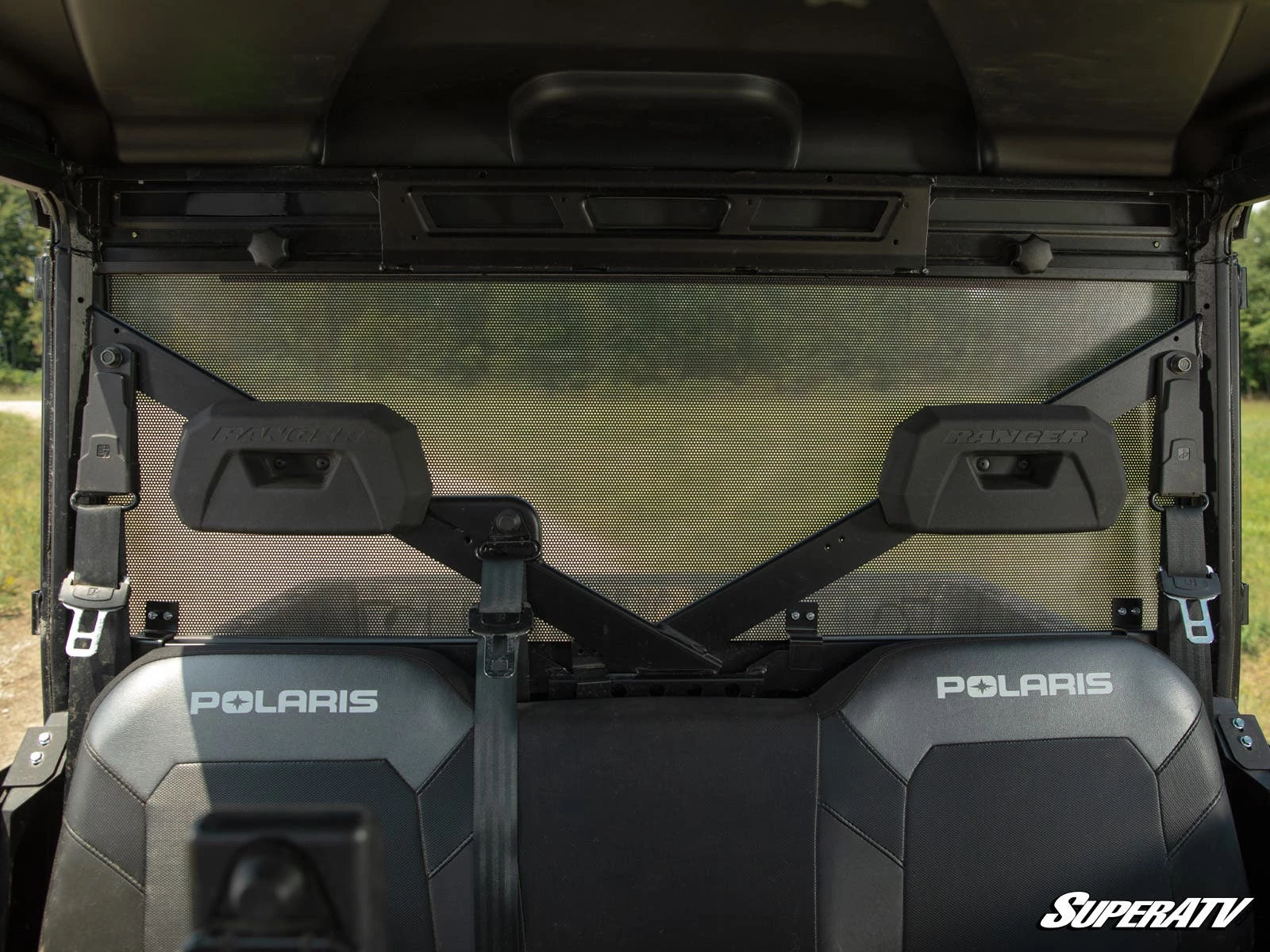 Super ATV POLARIS RANGER XP 570 SCRATCH-RESISTANT REAR WINDSHIELD - Image 19