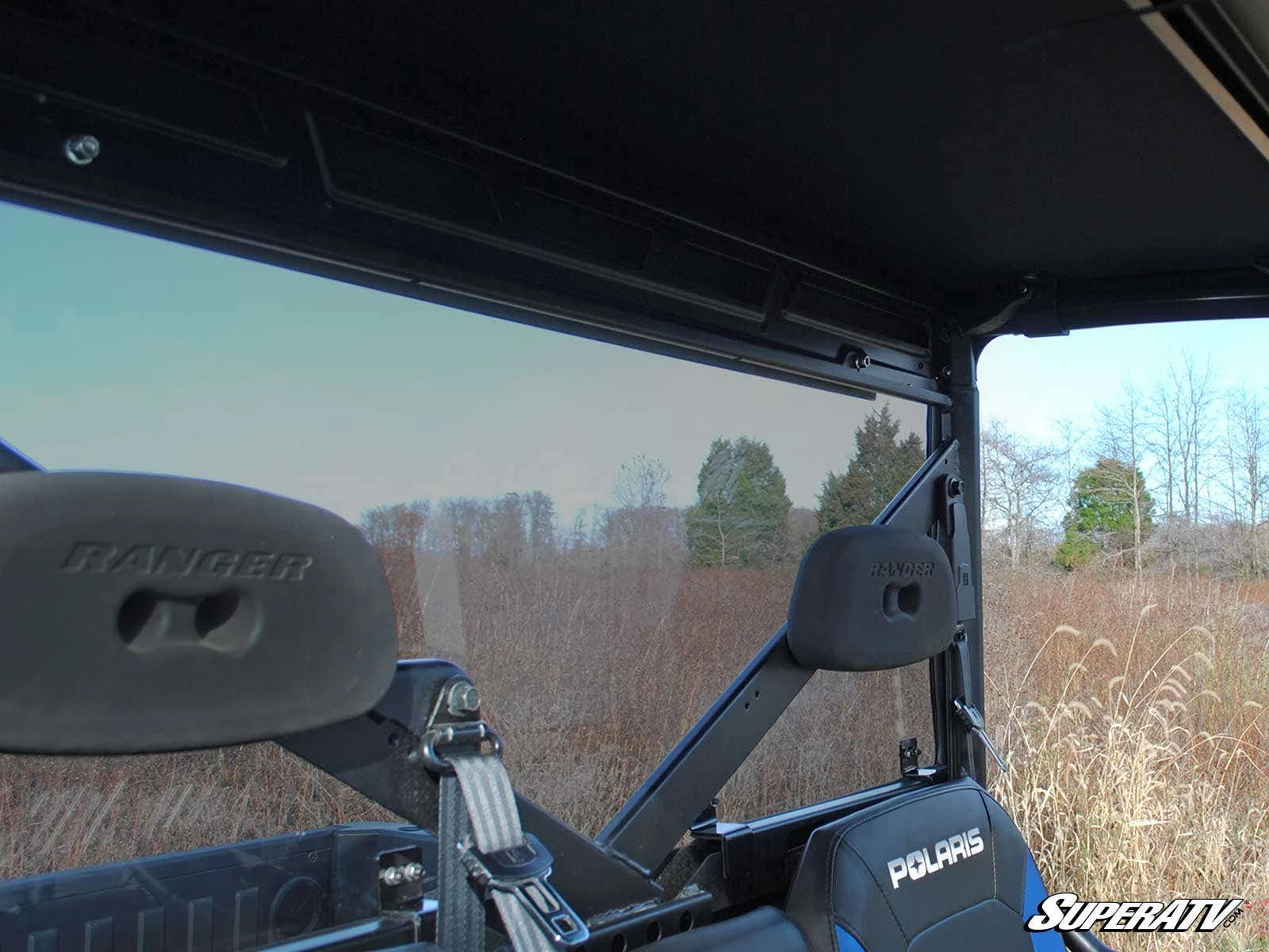 Super ATV POLARIS RANGER XP 570 SCRATCH-RESISTANT REAR WINDSHIELD - Image 17