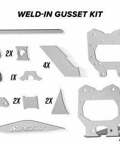 Super ATV CAN-AM MAVERICK X3 WELD-IN GUSSET KIT