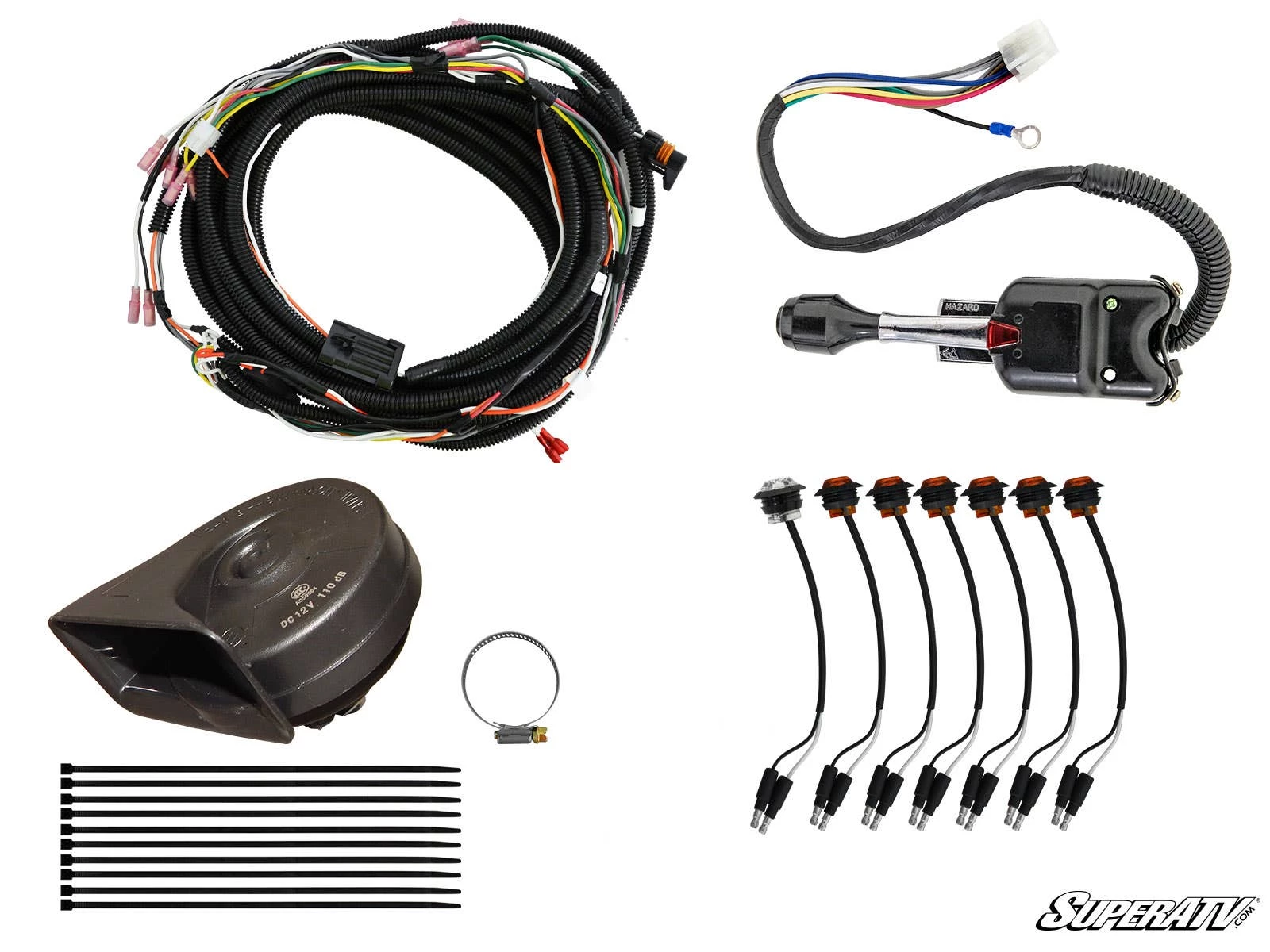 Super ATV POLARIS RZR S 1000 PLUG & PLAY TURN SIGNAL KIT - Image 27