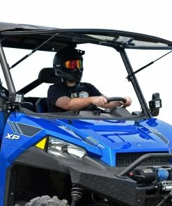Super ATV POLARIS RANGER XP 900 SCRATCH RESISTANT FLIP WINDSHIELD