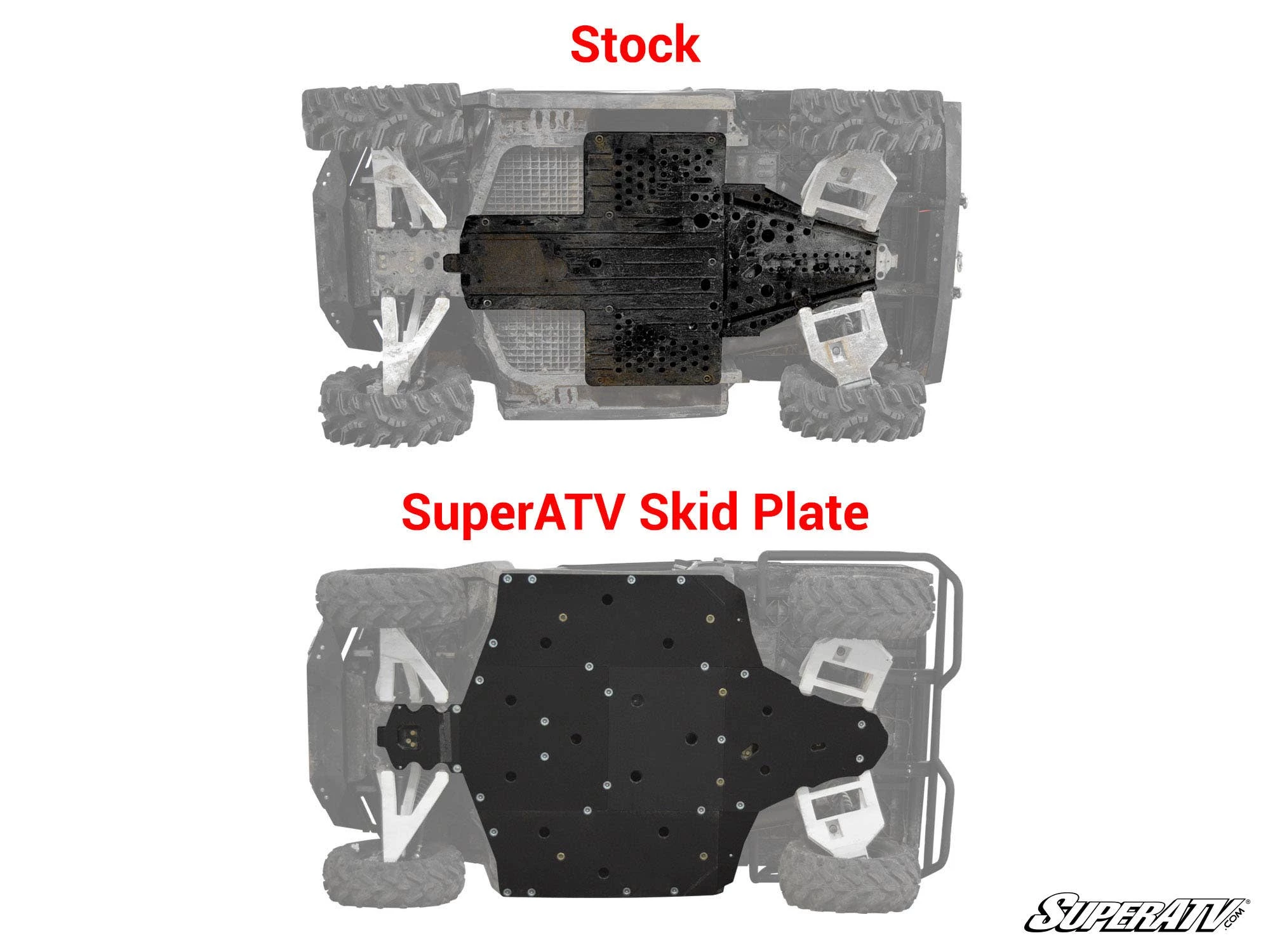 Super ATV POLARIS RANGER XP 900 FULL SKID PLATE - Image 11