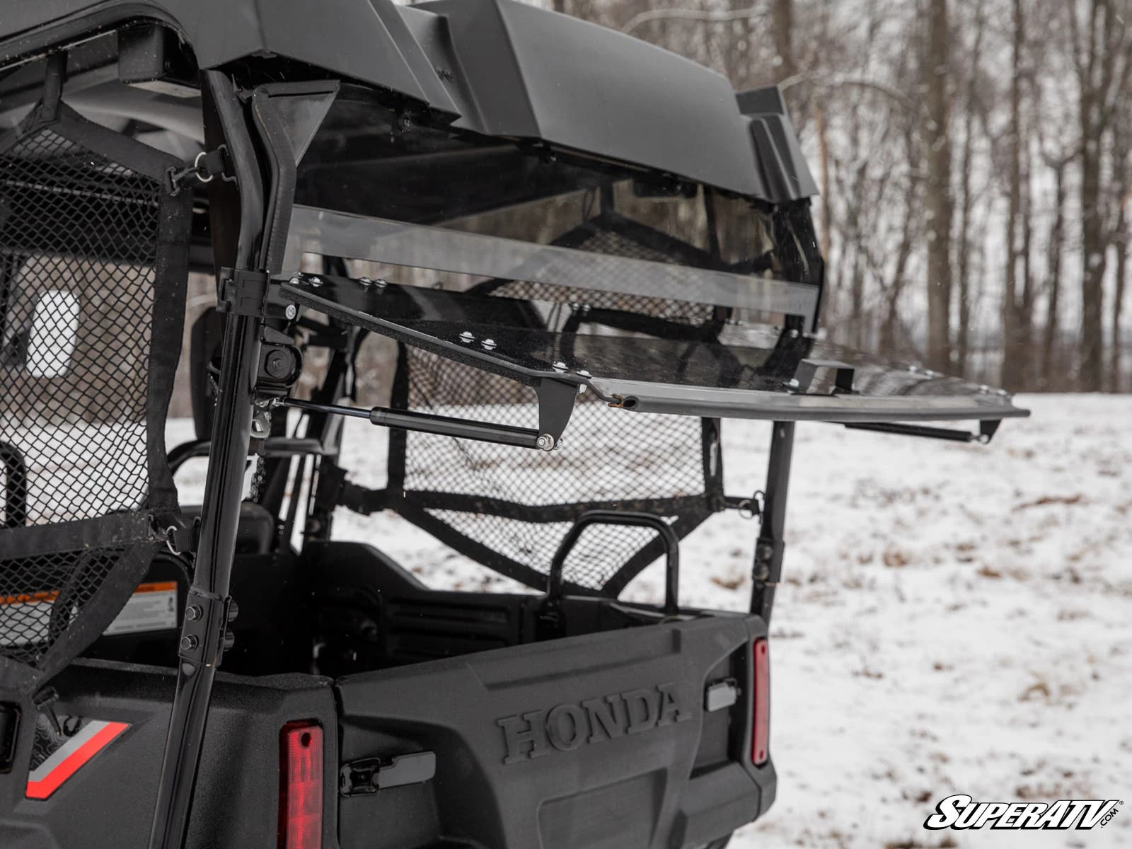 Super ATV HONDA PIONEER 700-4 REAR WINDSHIELD - Image 4