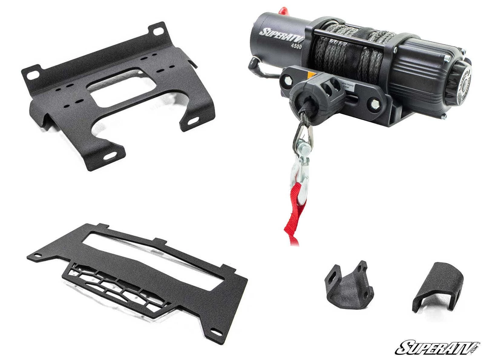 Super ATV POLARIS RZR S 1000 WINCH MOUNTING PLATE - Image 9