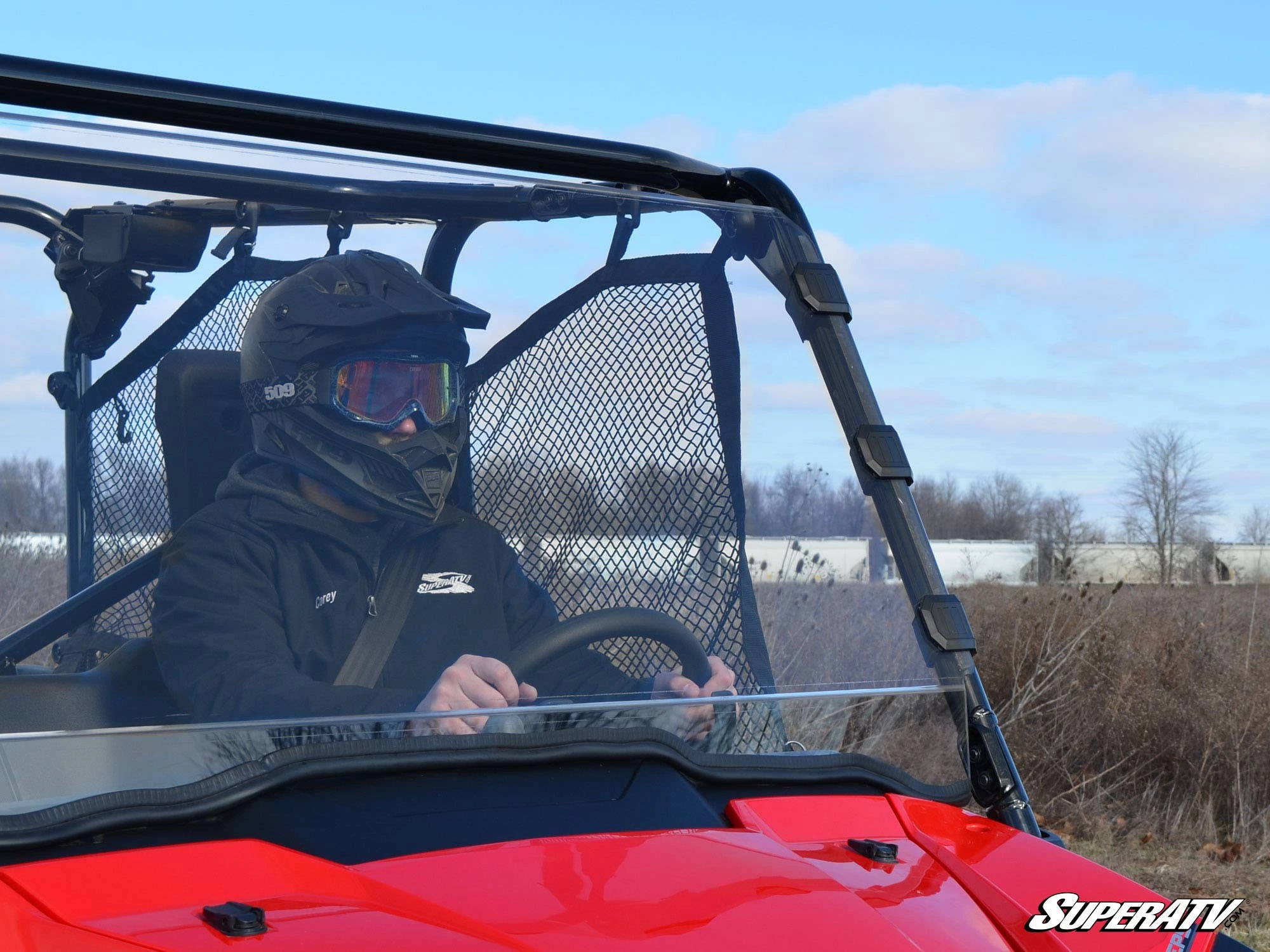 Super ATV HONDA PIONEER 1000 FULL WINDSHIELD - Image 14