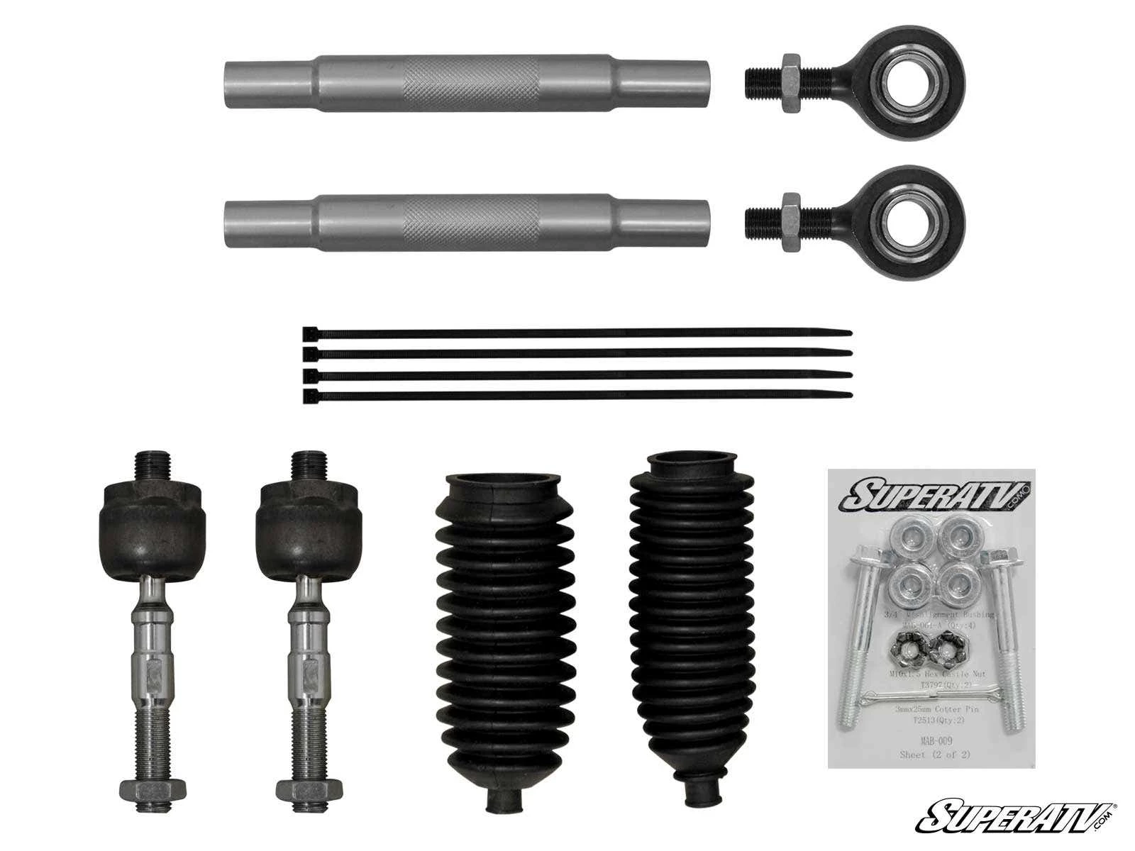 Super ATV POLARIS RZR HEAVY-DUTY TIE ROD KIT - Image 2