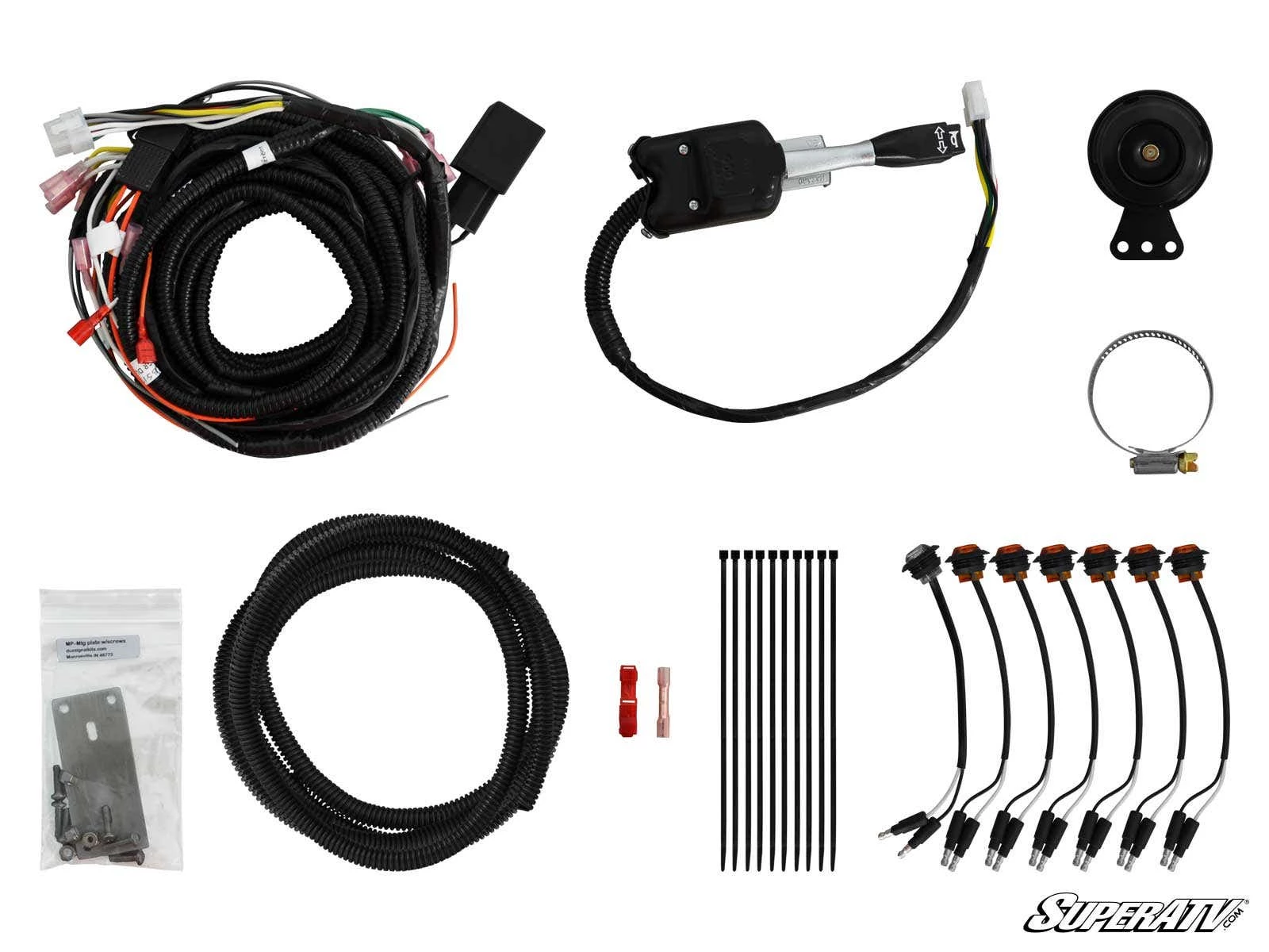 Super ATV POLARIS RANGER XP 570 PLUG & PLAY TURN SIGNAL KIT - Image 12