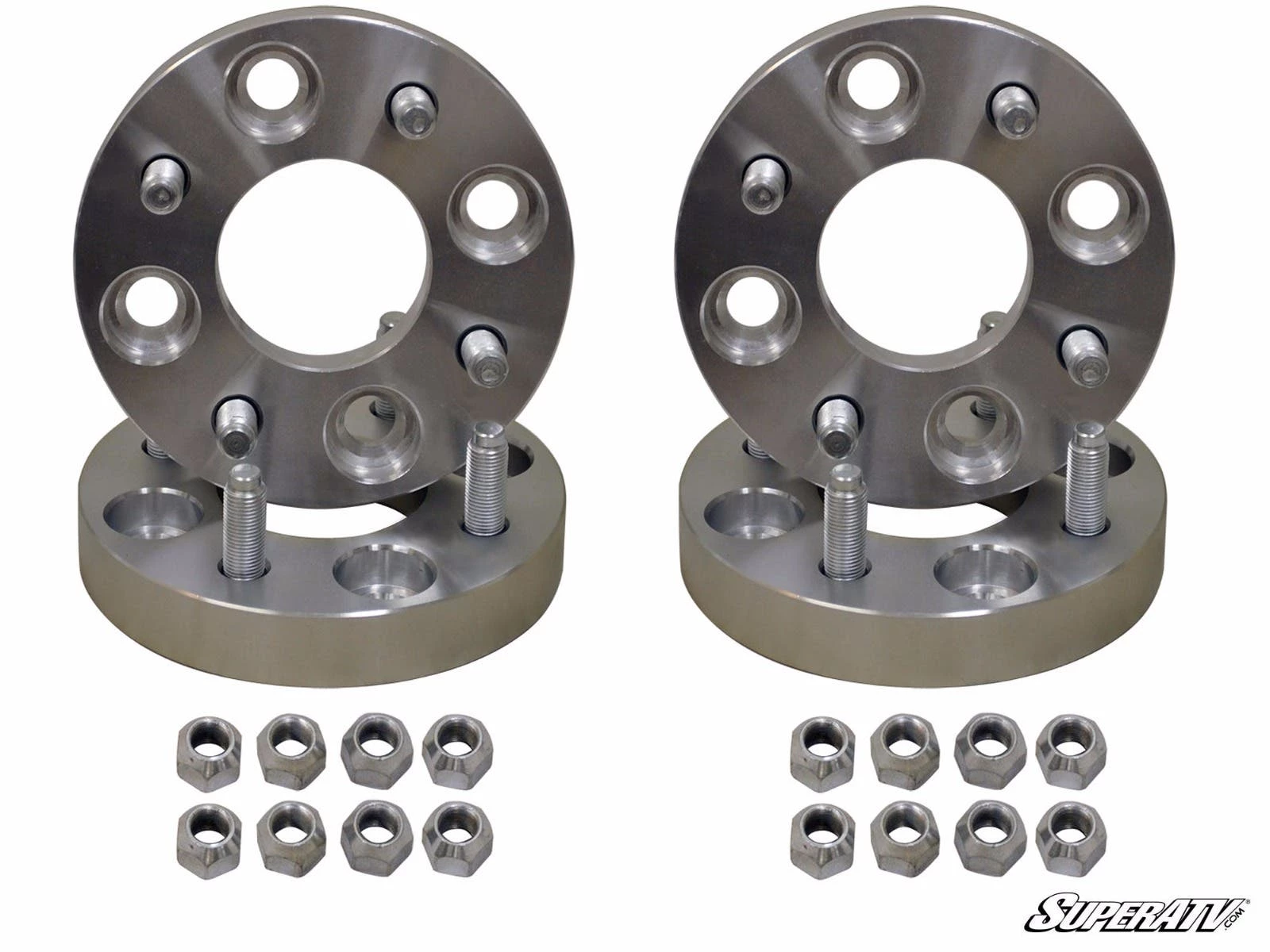 Super ATV POLARIS 12MM STUDS TO POLARIS 3/8" WHEELS WHEEL ADAPTERS